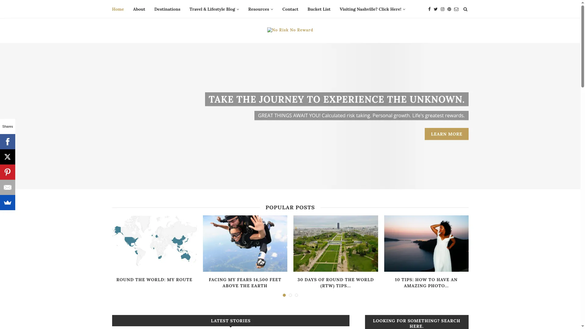 Norisknorewardblog.com