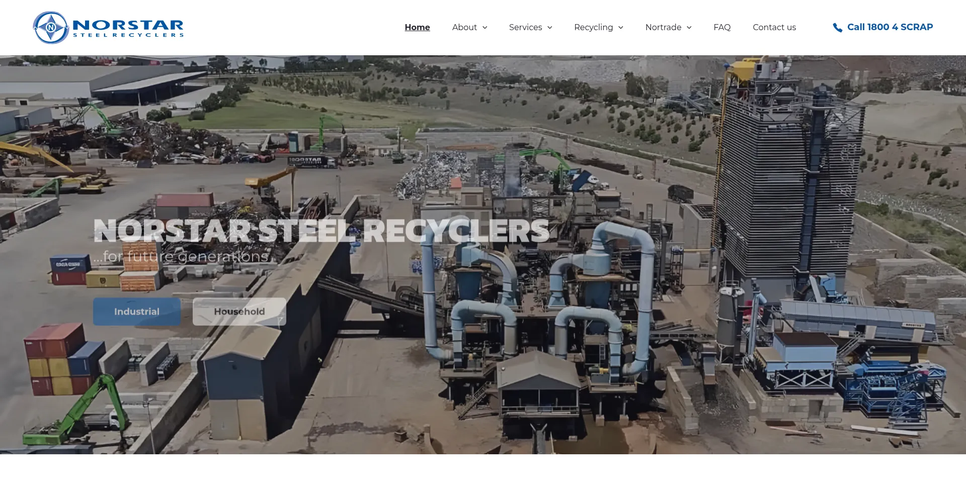 Website screenshot of Norstar.com.au
