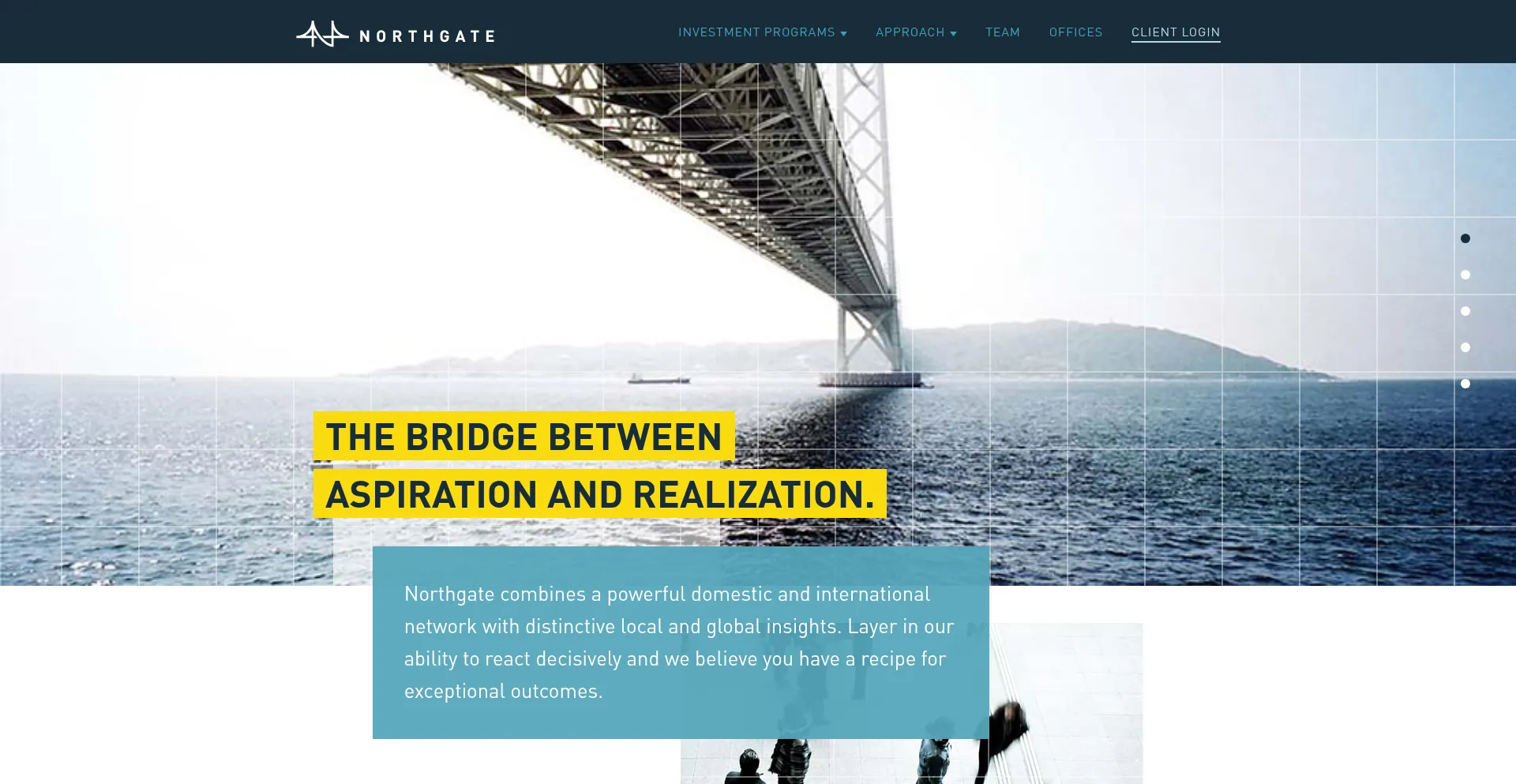 Website screenshot of Northgate.com