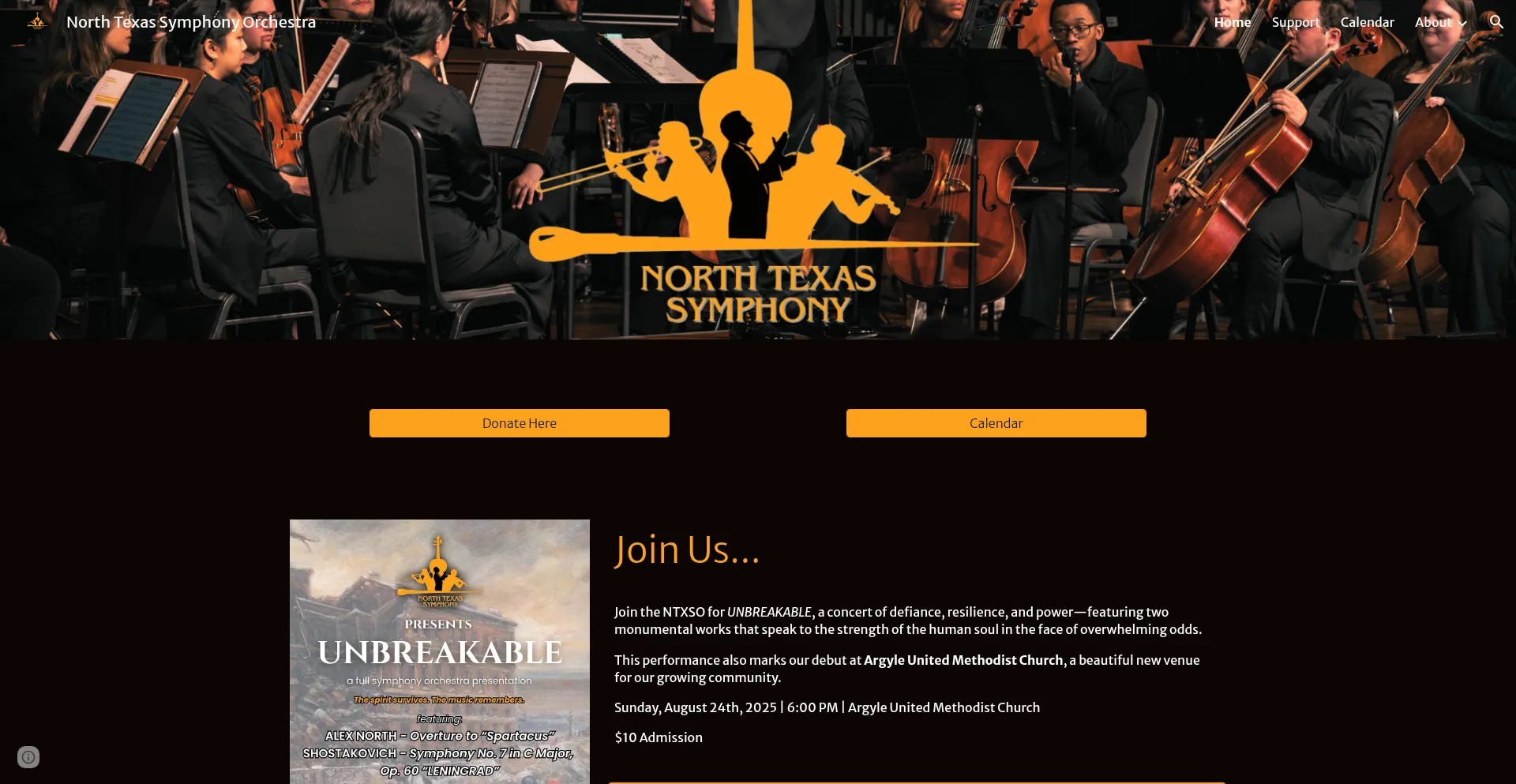 Website screenshot of Northtxso.org