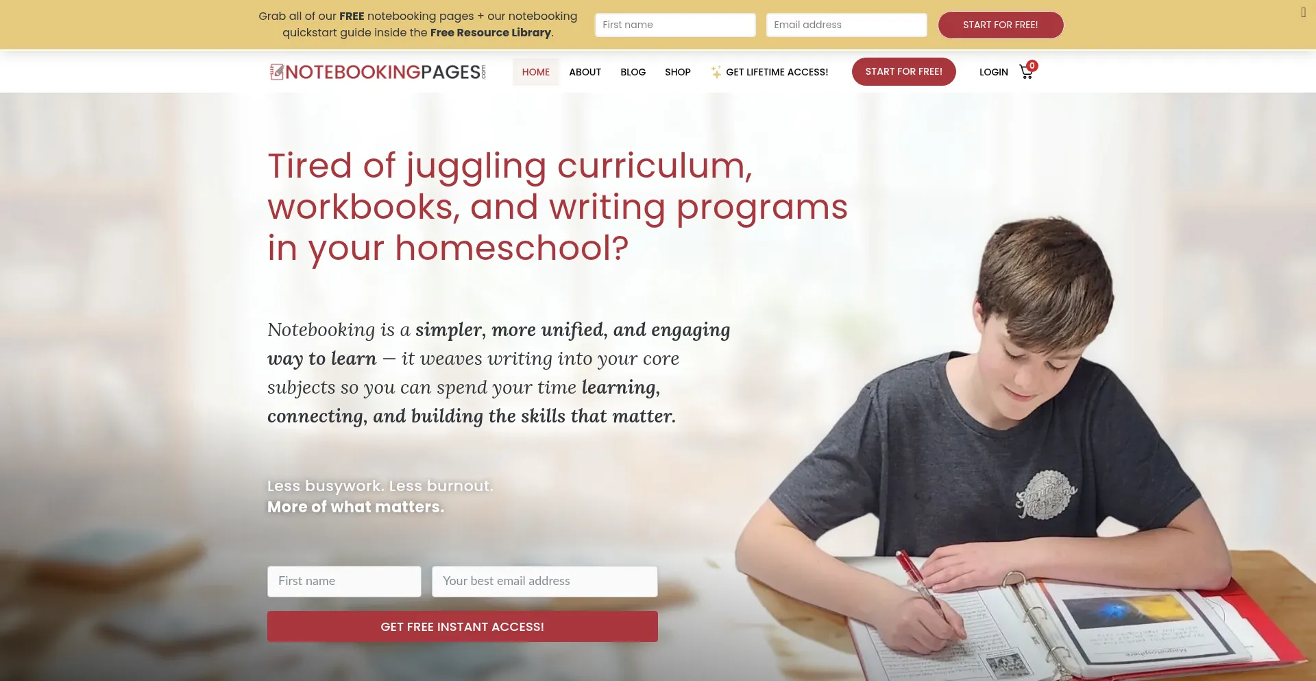 Notebookingpages.com