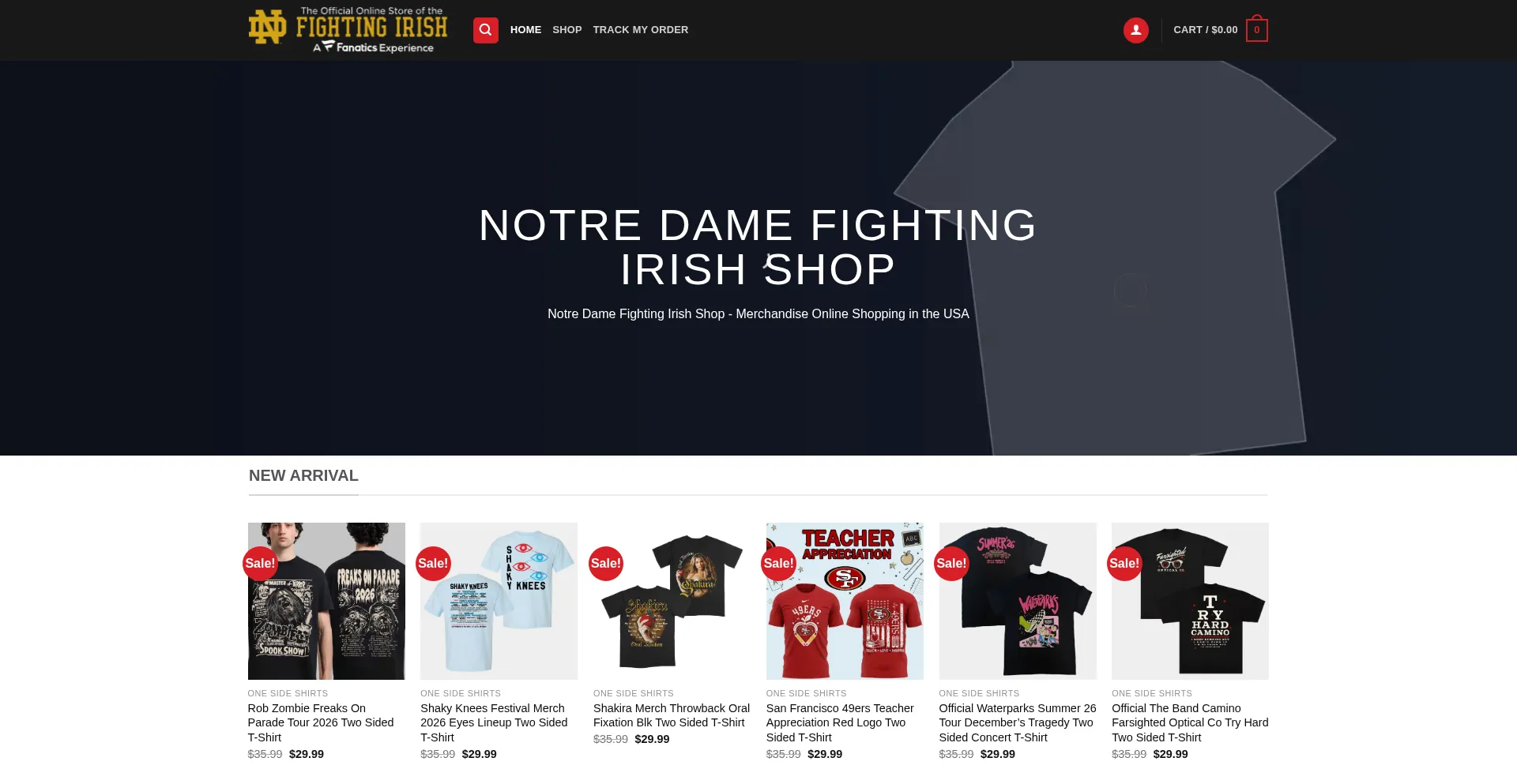 Notredamefightingirishshop.com