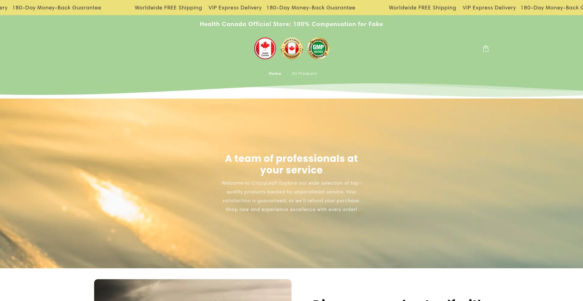 Website screenshot of Nourishgr.com
