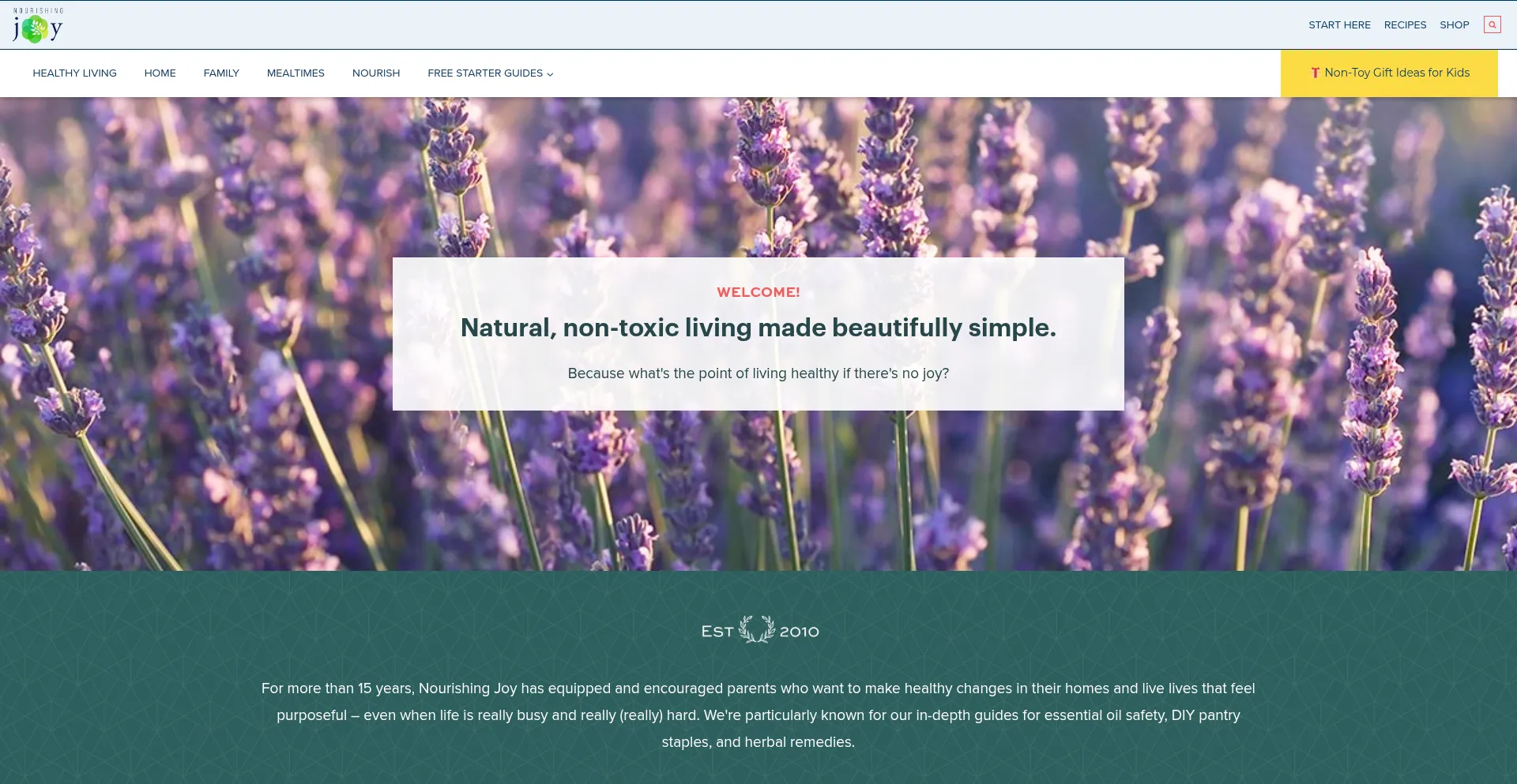 Nourishingjoy.com
