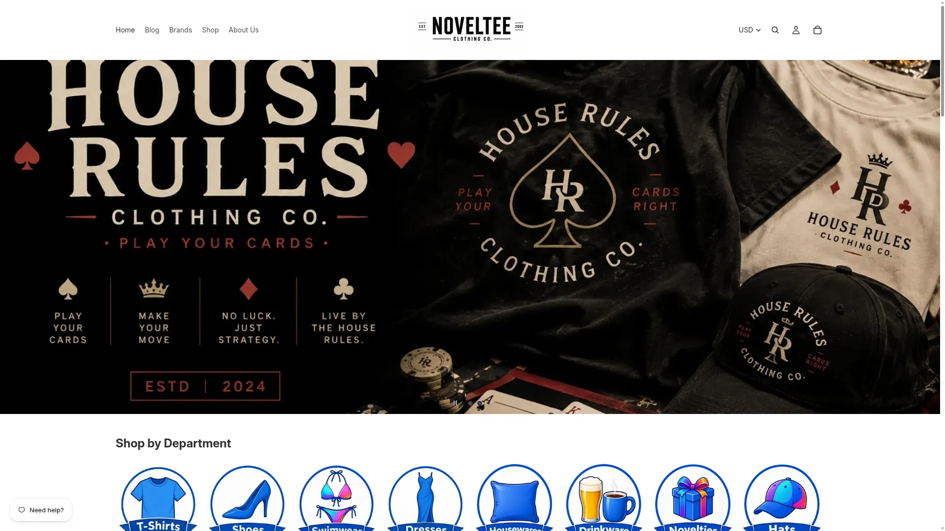 Novelteeclothing.com