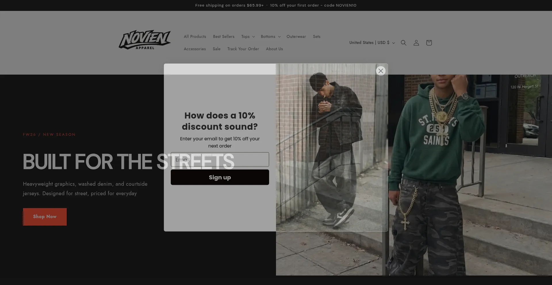Novienapparel.com