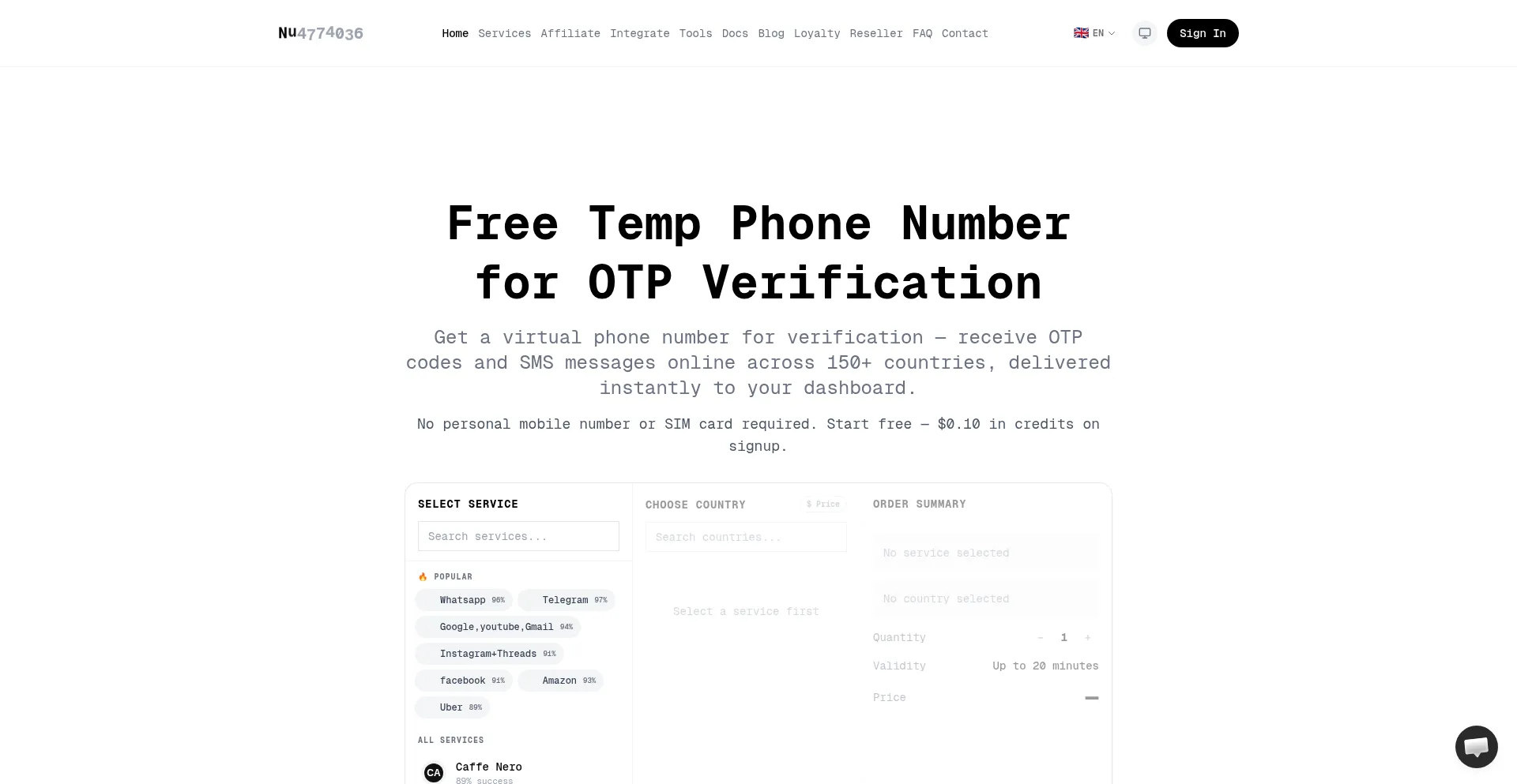 Numberotp.com