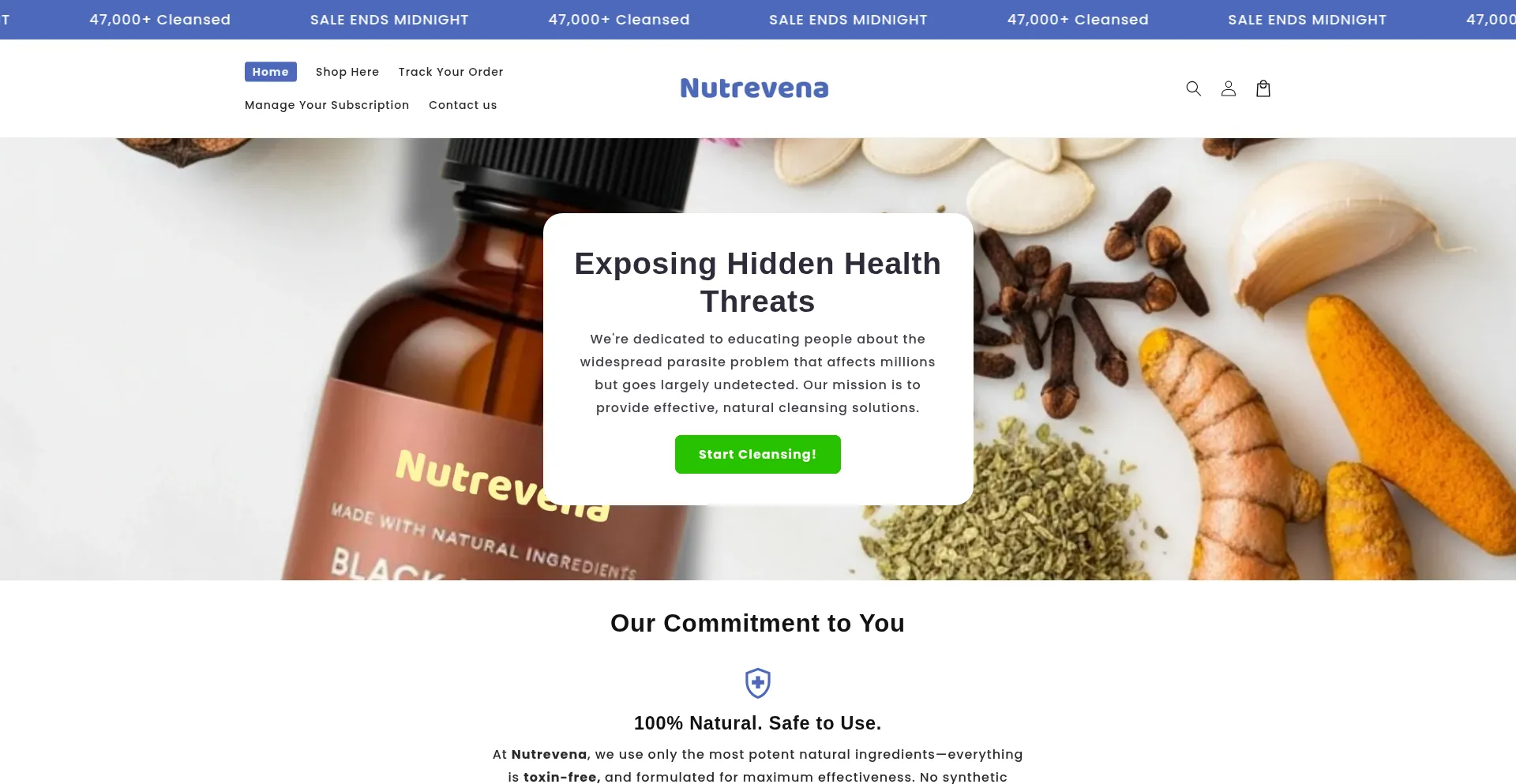 Nutrevena.com