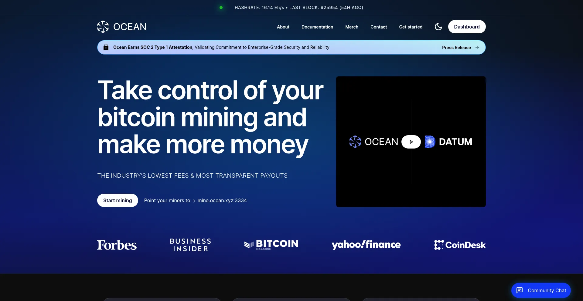 Ocean.xyz