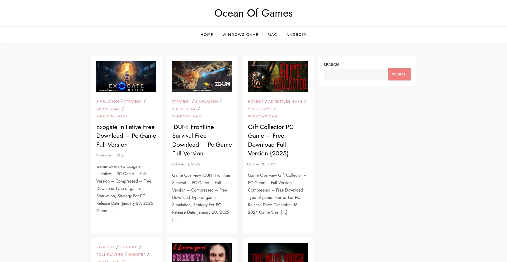 Oceansofgamess.org