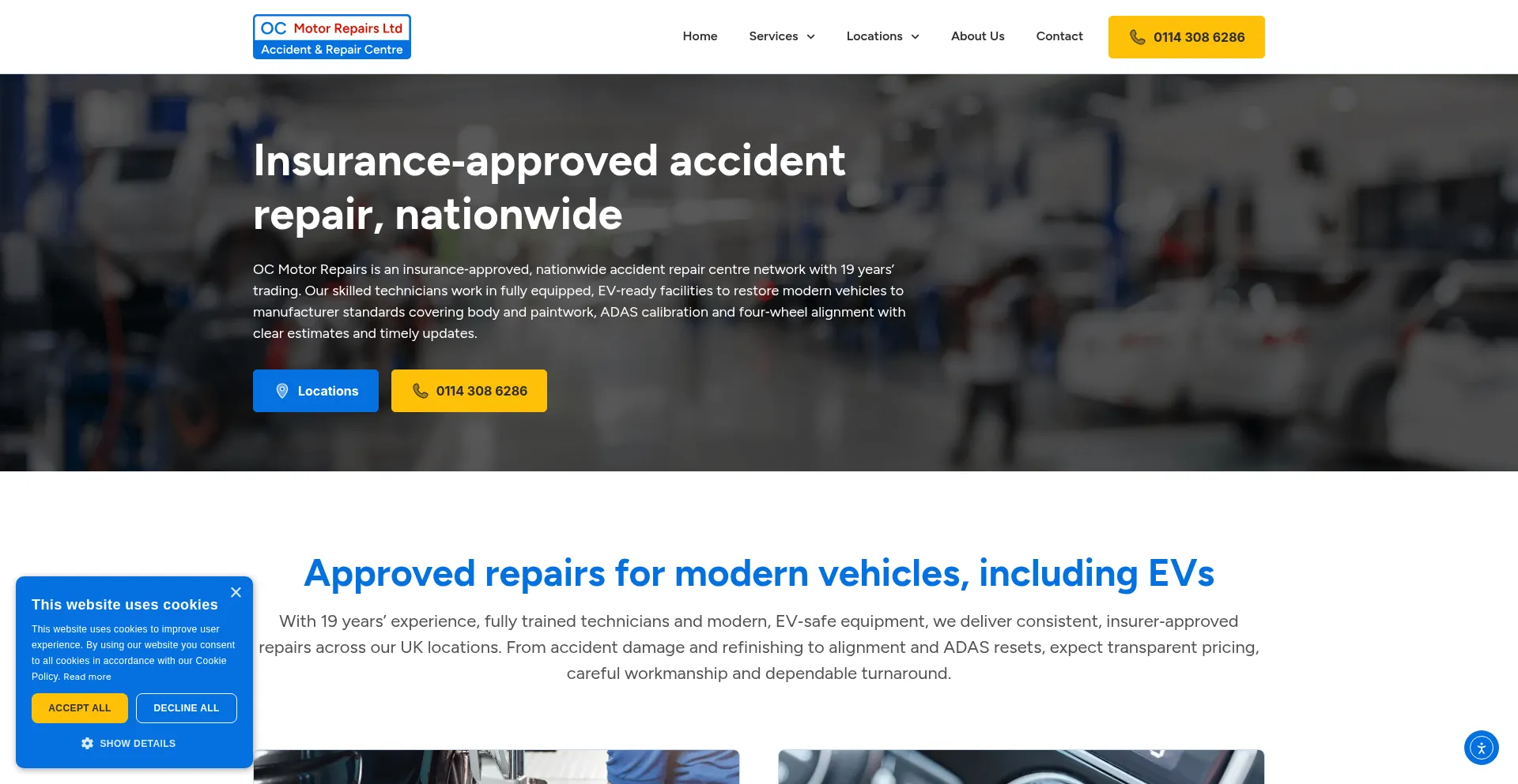 Ocmotorrepairs.co.uk