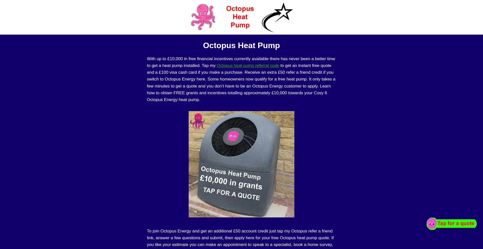 Octopusheatpump.co.uk