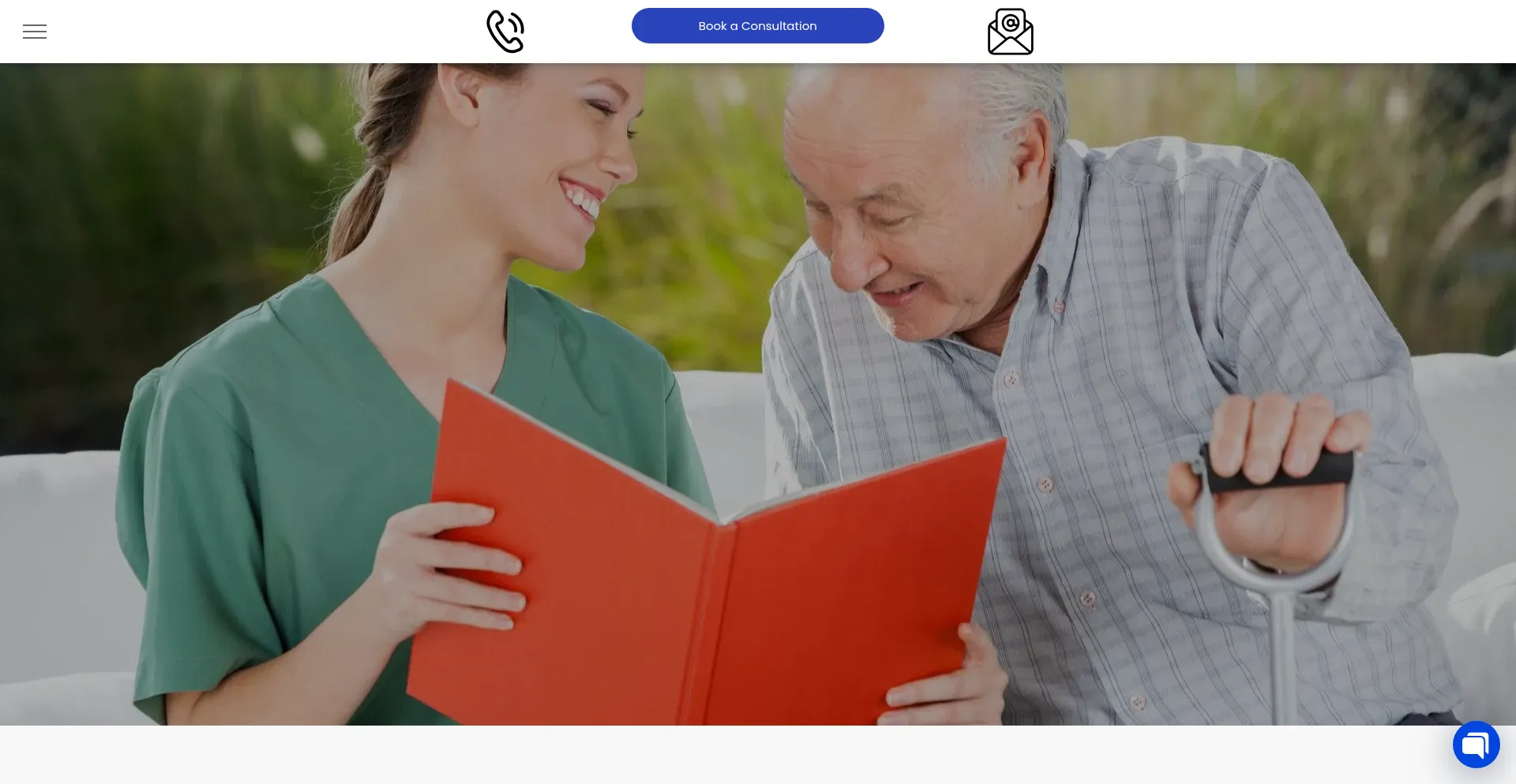 Website screenshot of Odhsaz.com