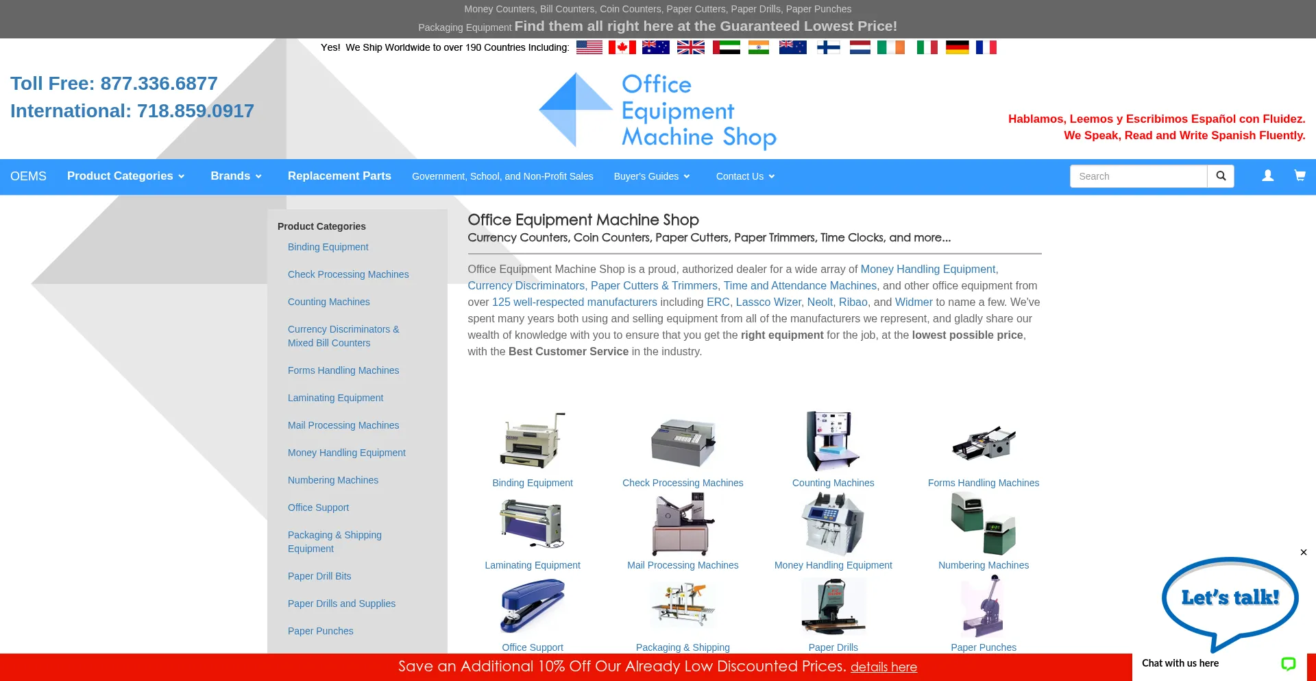 Officeequipmentmachineshop.com