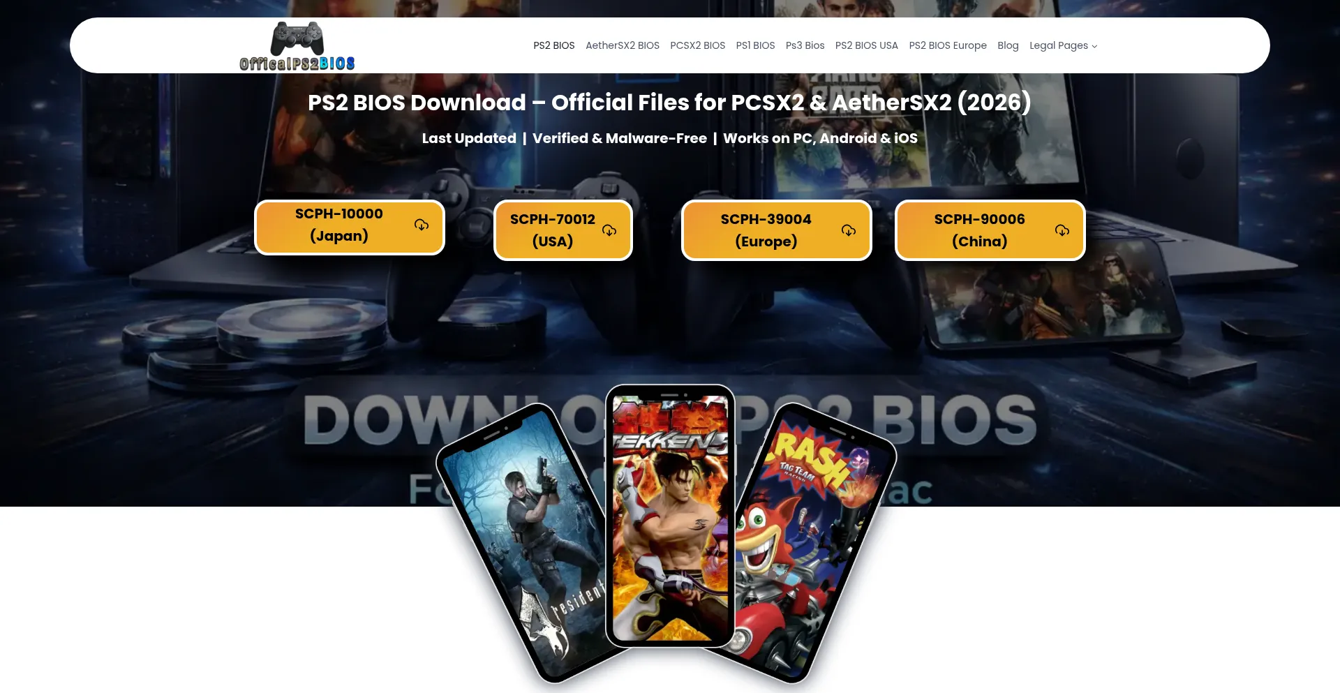 Officialps2bios.com