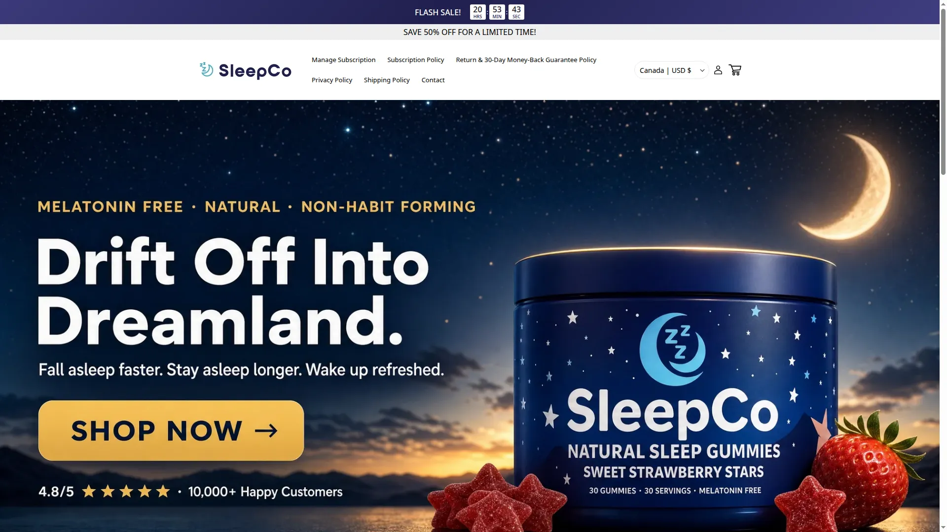 Officialsleepco.com