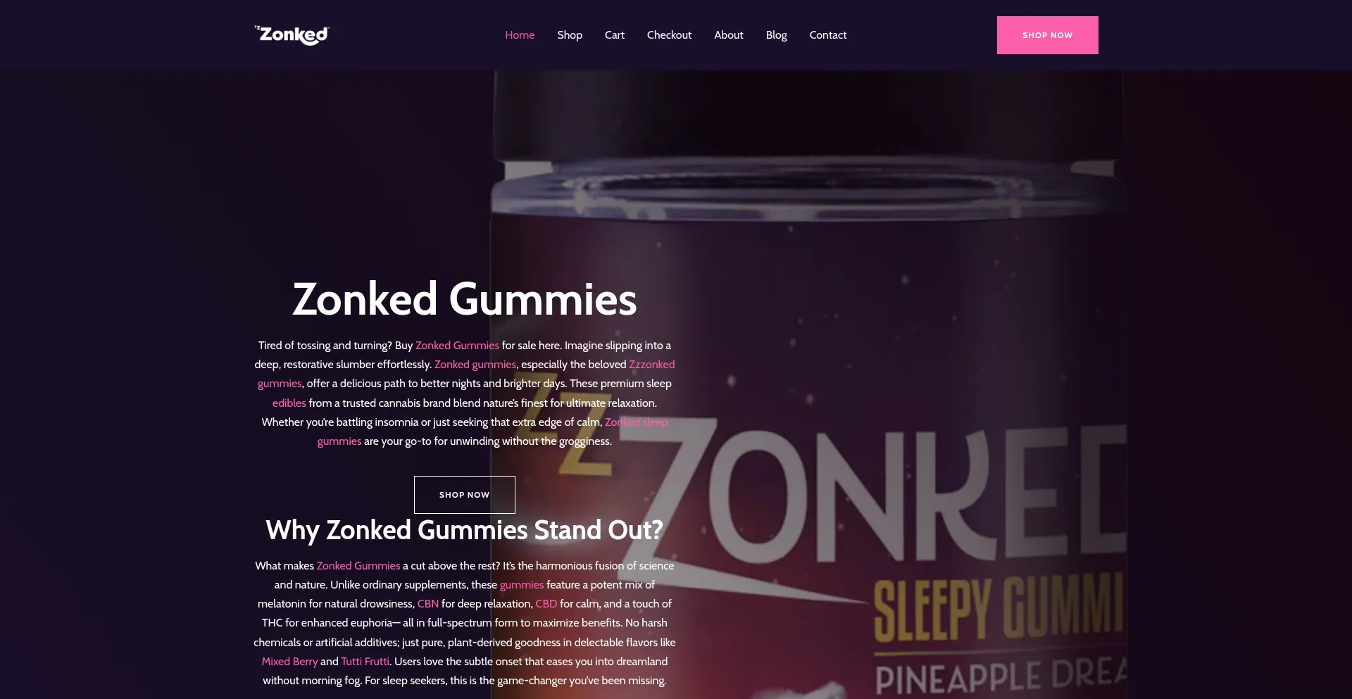 Officialzonkedgummies.com