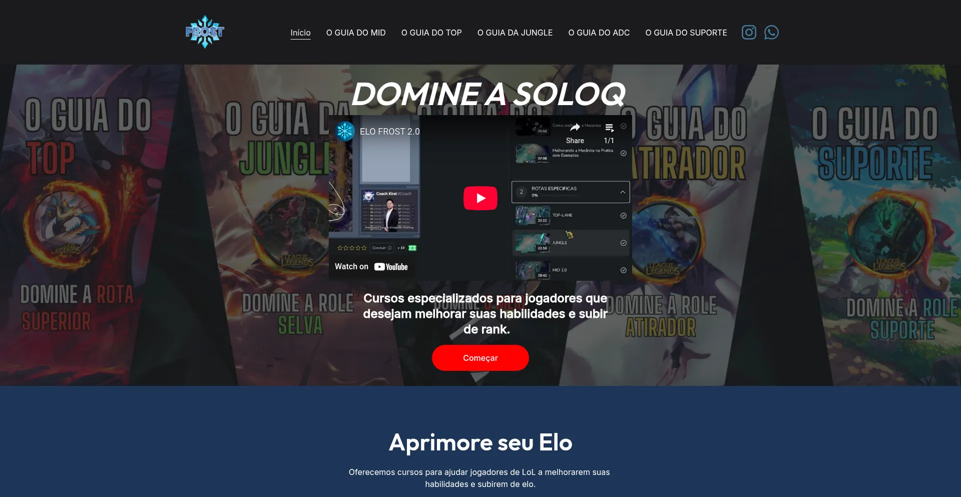 Website screenshot of Oguiadolol.com