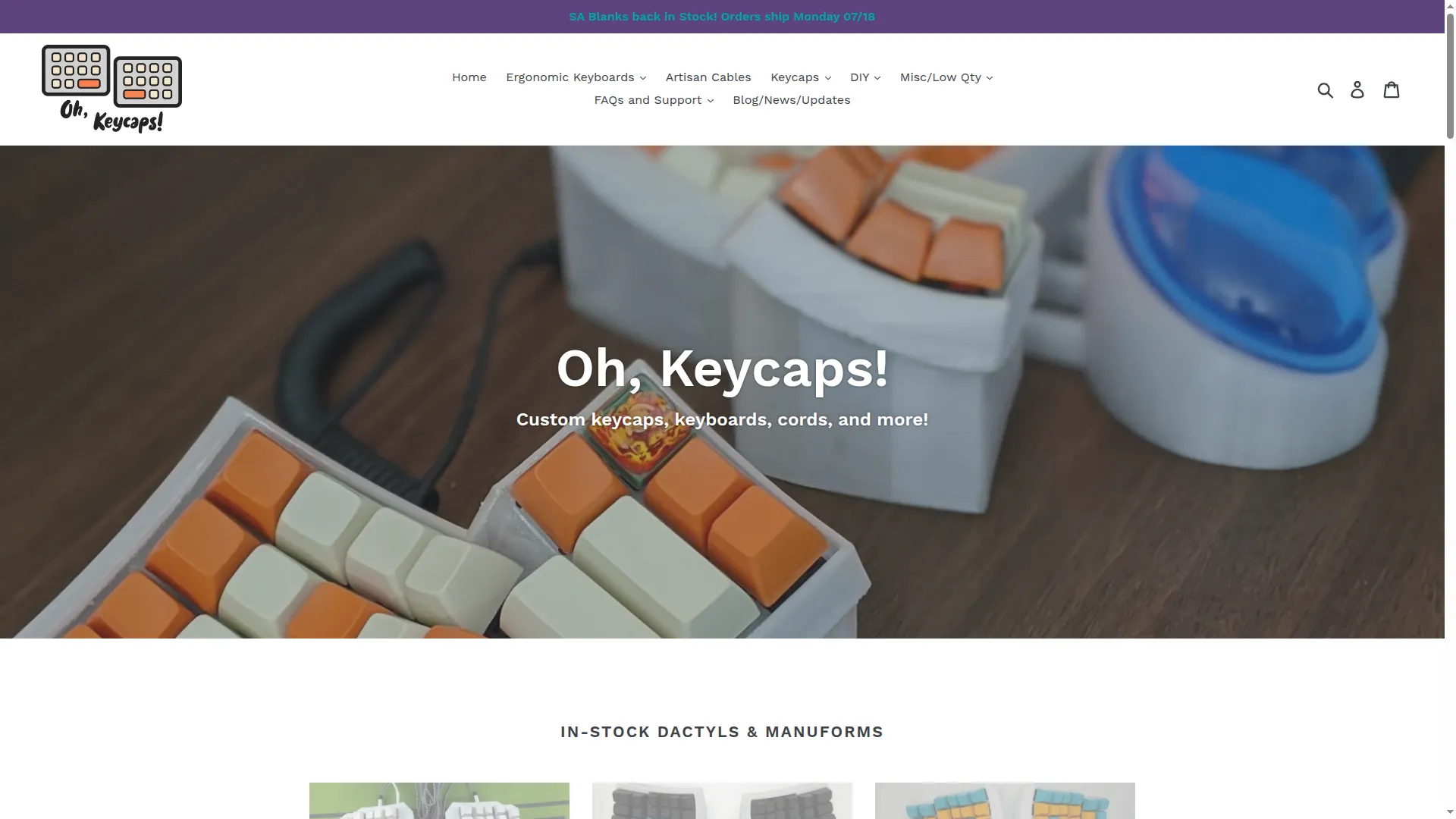 Ohkeycaps.com