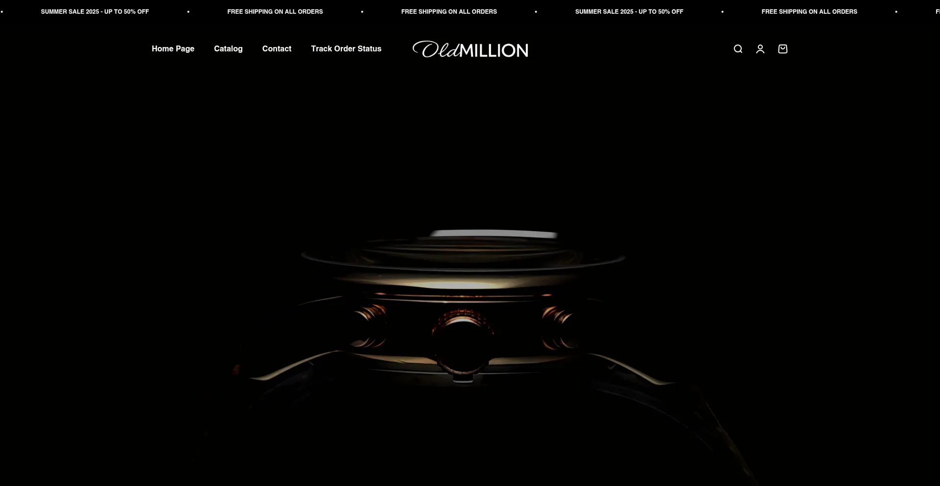 Website screenshot of Oldmatelier.com