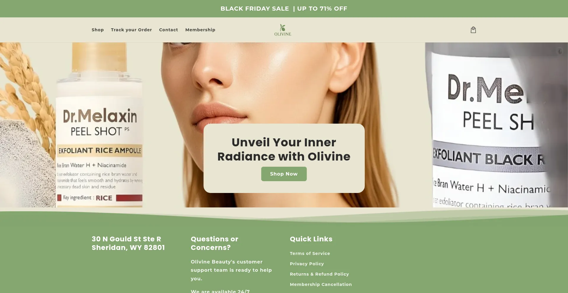 Olivinebeauty.com