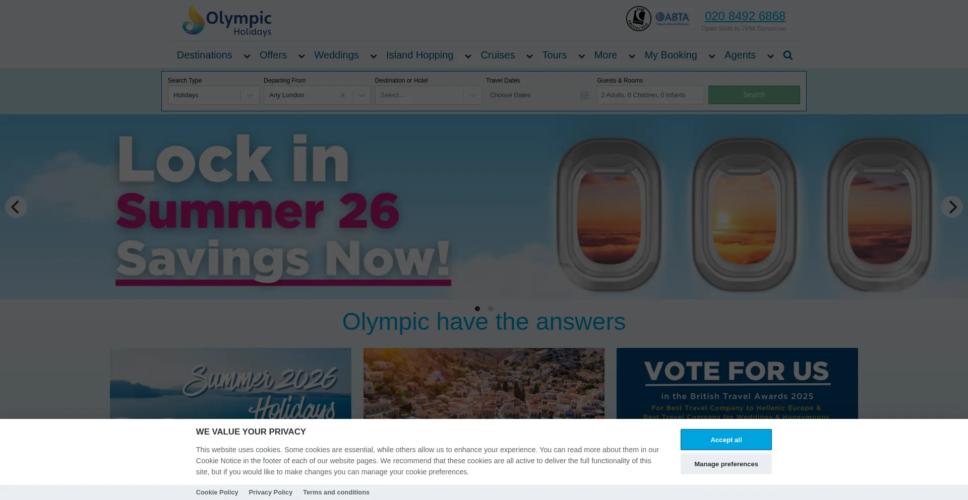 Olympicholidays.com