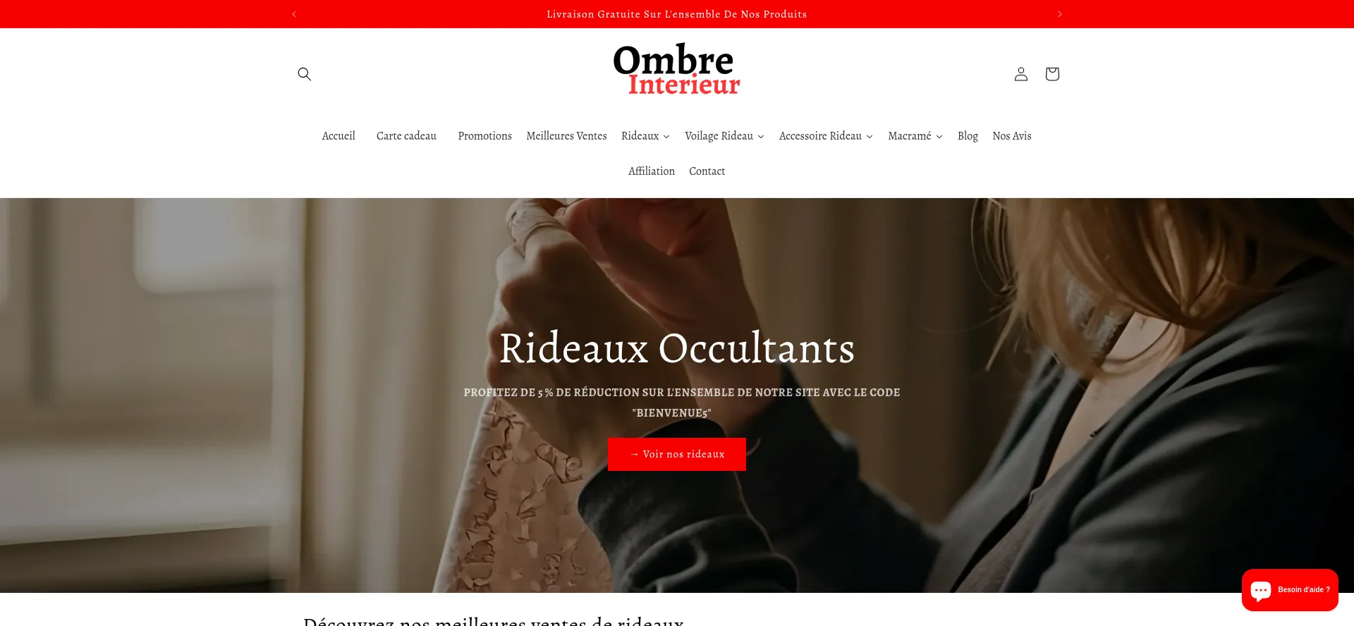 Ombreinterieur.fr