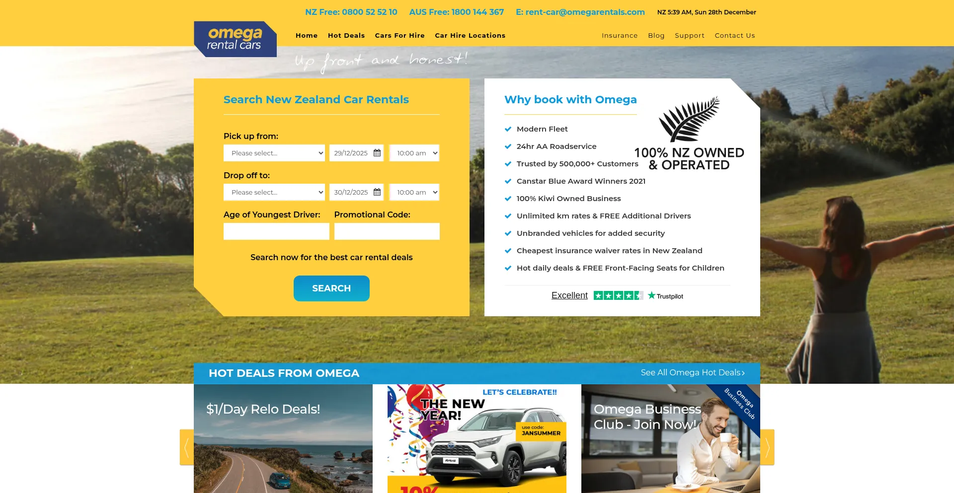 Omegarentalcars.com
