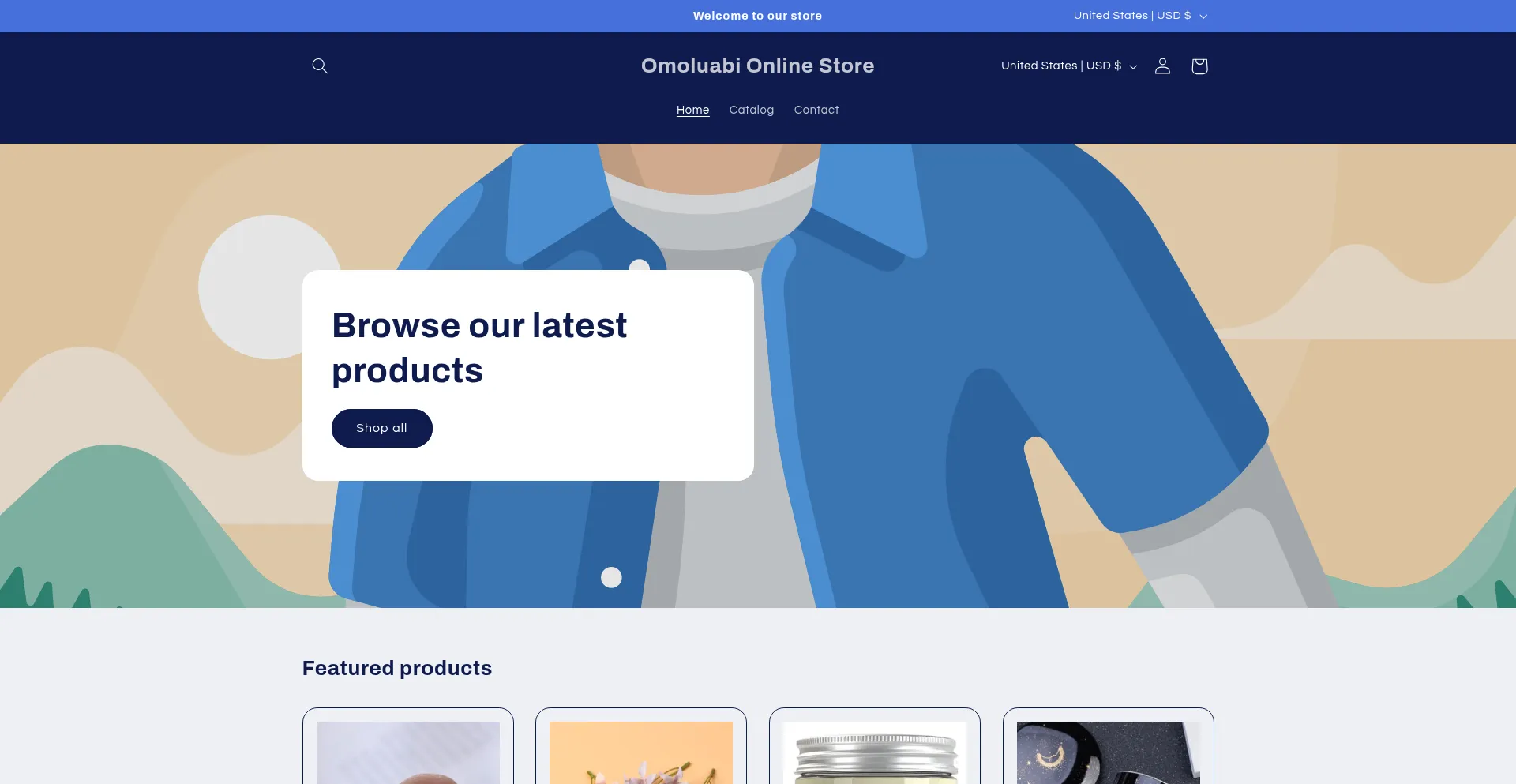 Website screenshot of Omoluabi.us