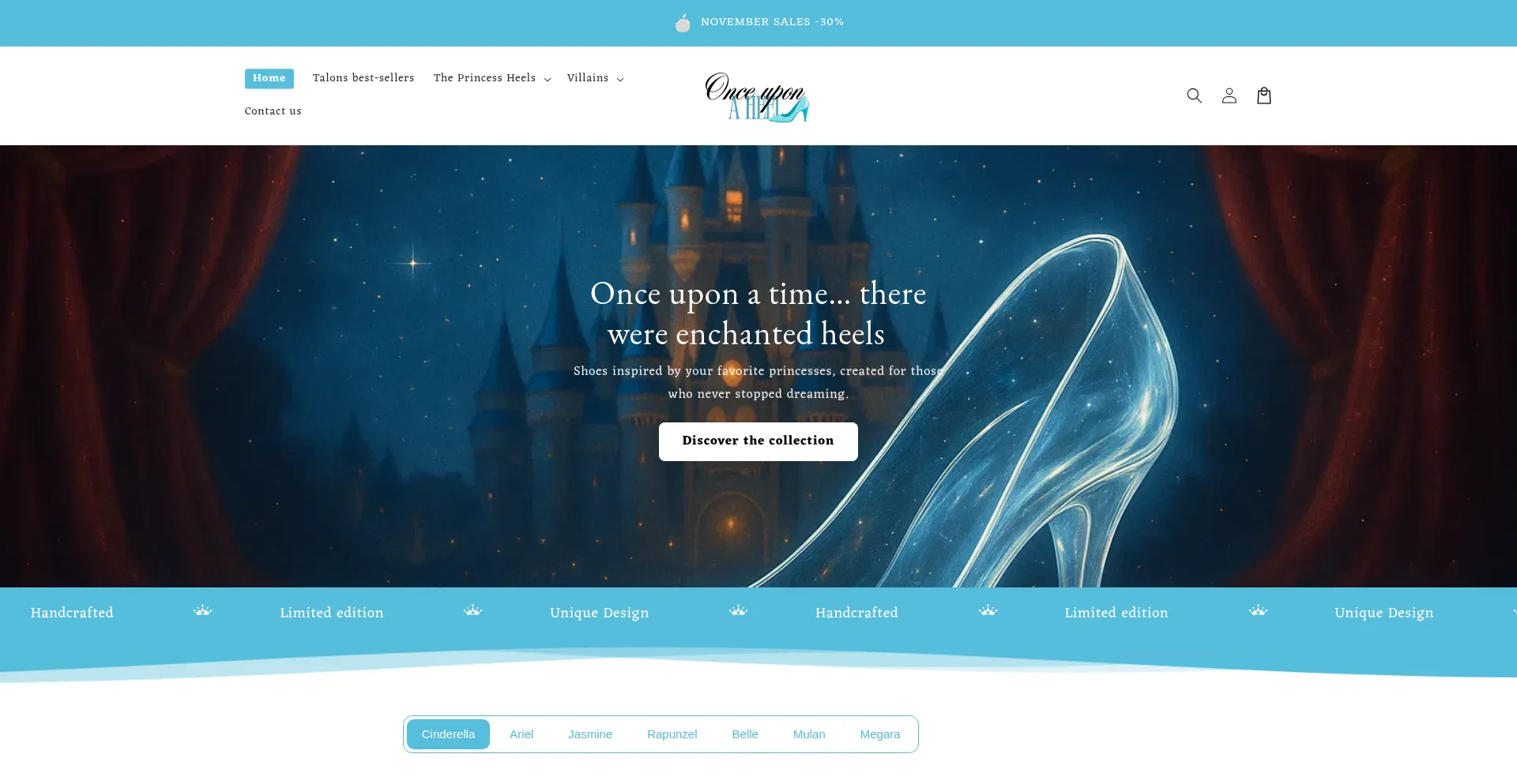 Onceuponaheel.com