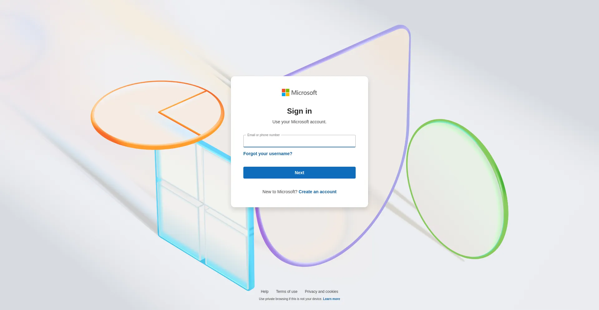 Website screenshot of Onedrive.live.com