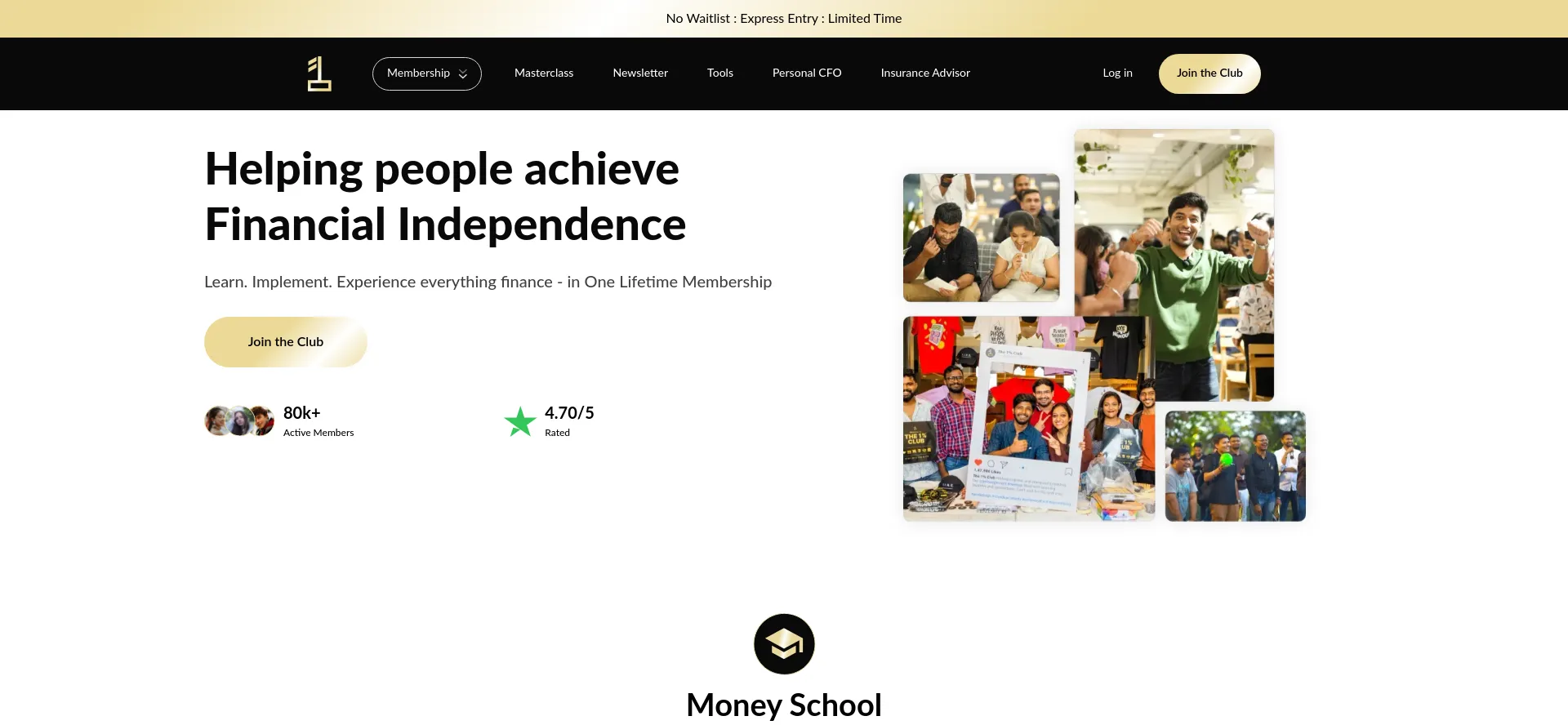 Onepercentclub.io