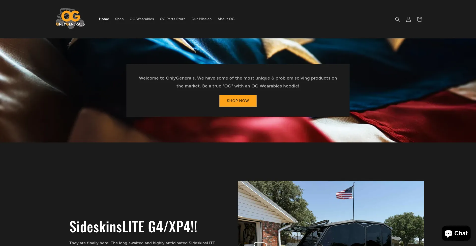 Onlygenerals.com