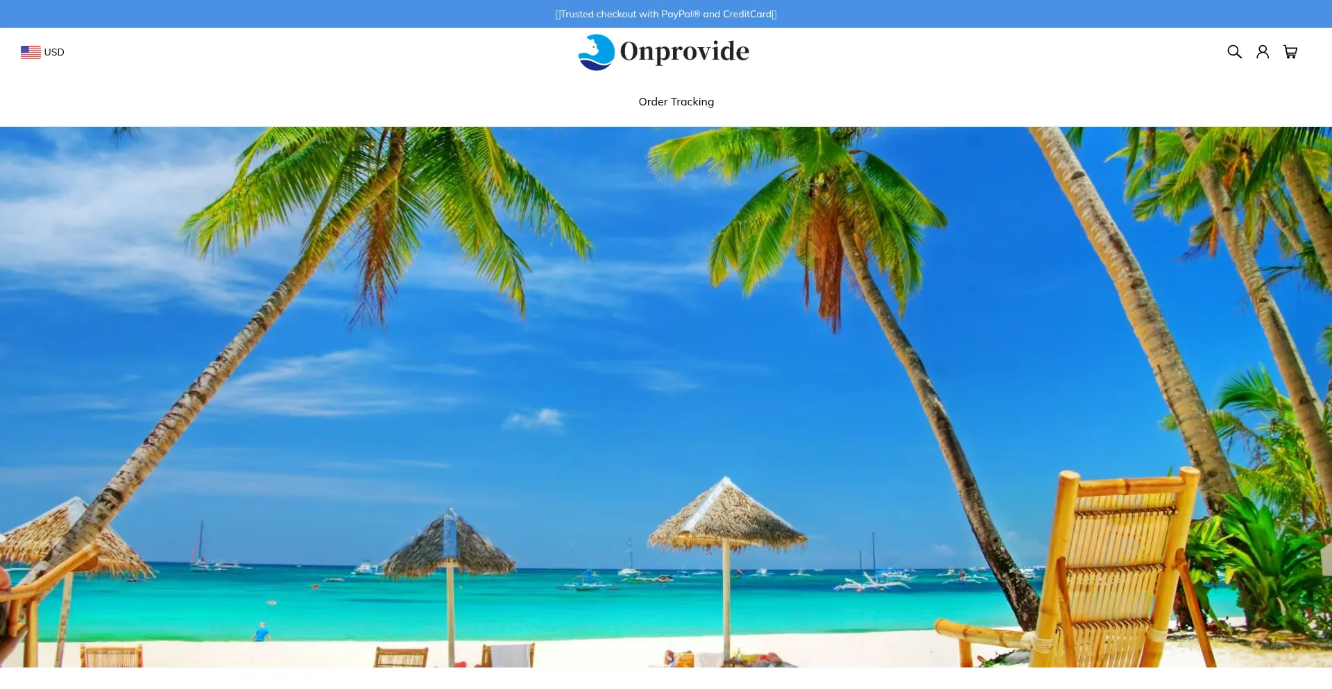 Website screenshot of Onprovide.com