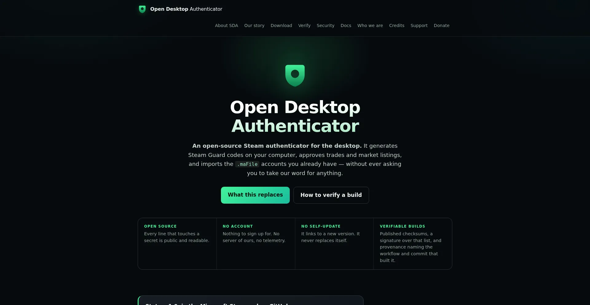 Opendesktopauthenticator.com