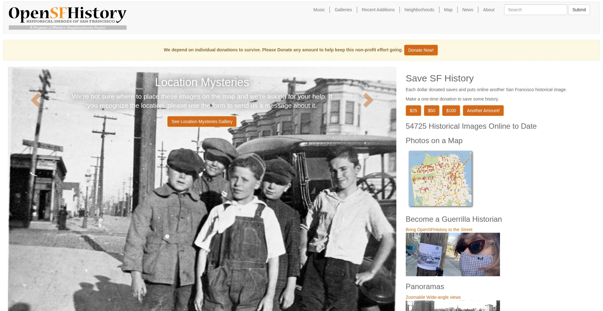 Opensfhistory.org
