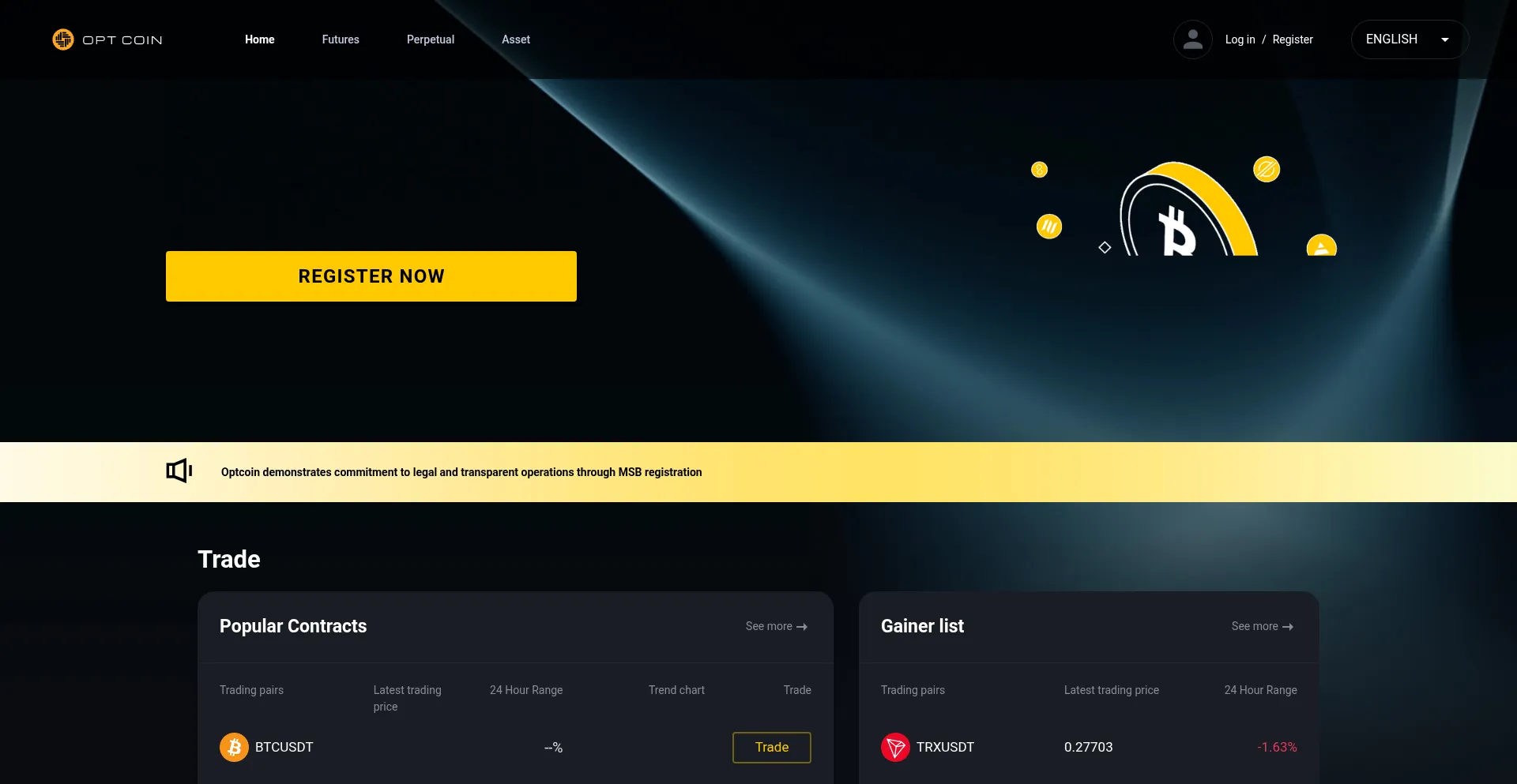 Optcoinab.com