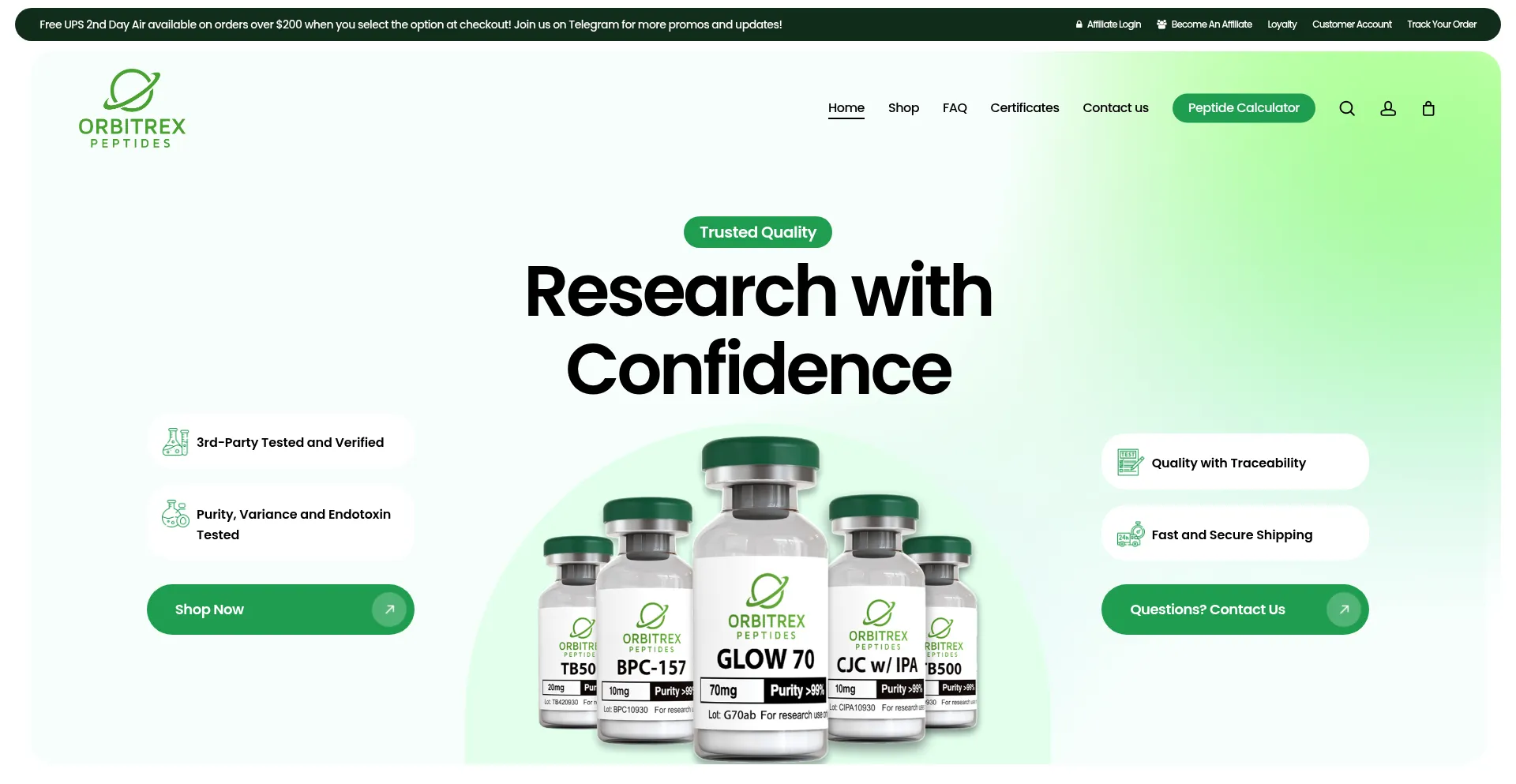 Orbitrexpeptide.is