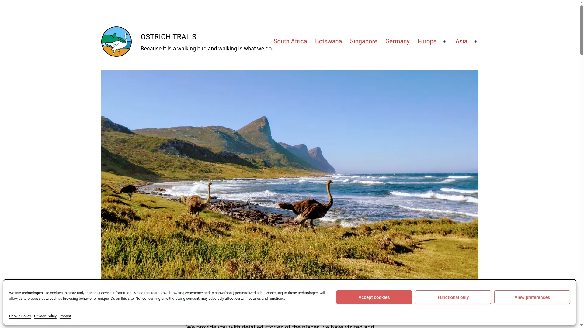 Ostrichtrails.com