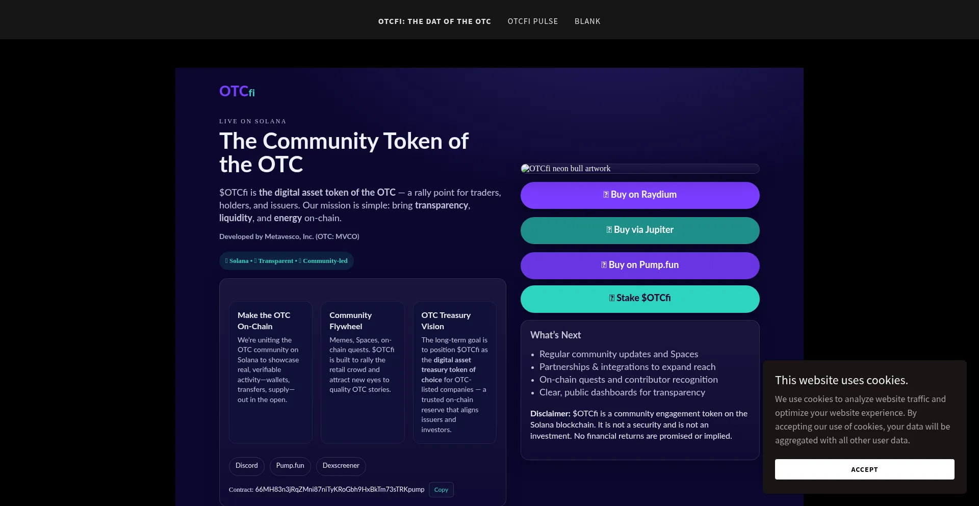 Otcfi.io