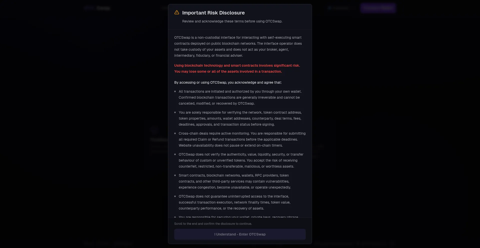 Otcswap.io