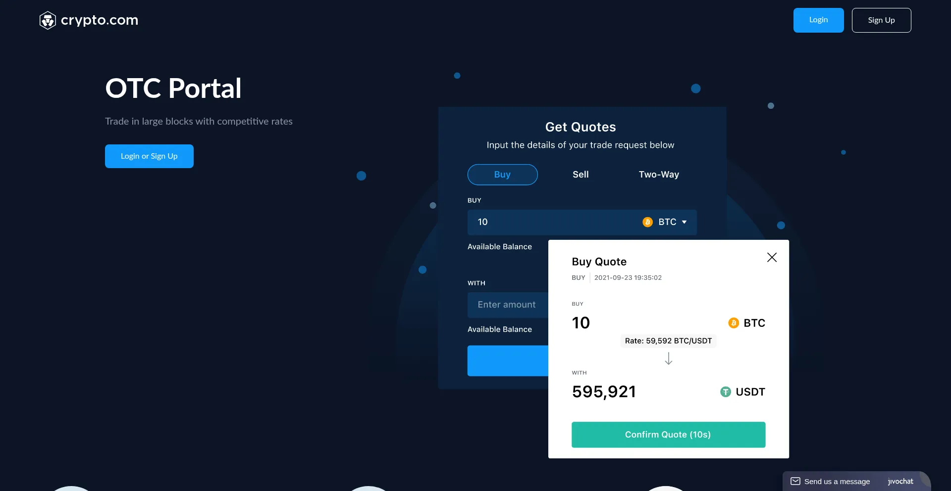 Website screenshot of Otctierx5.com