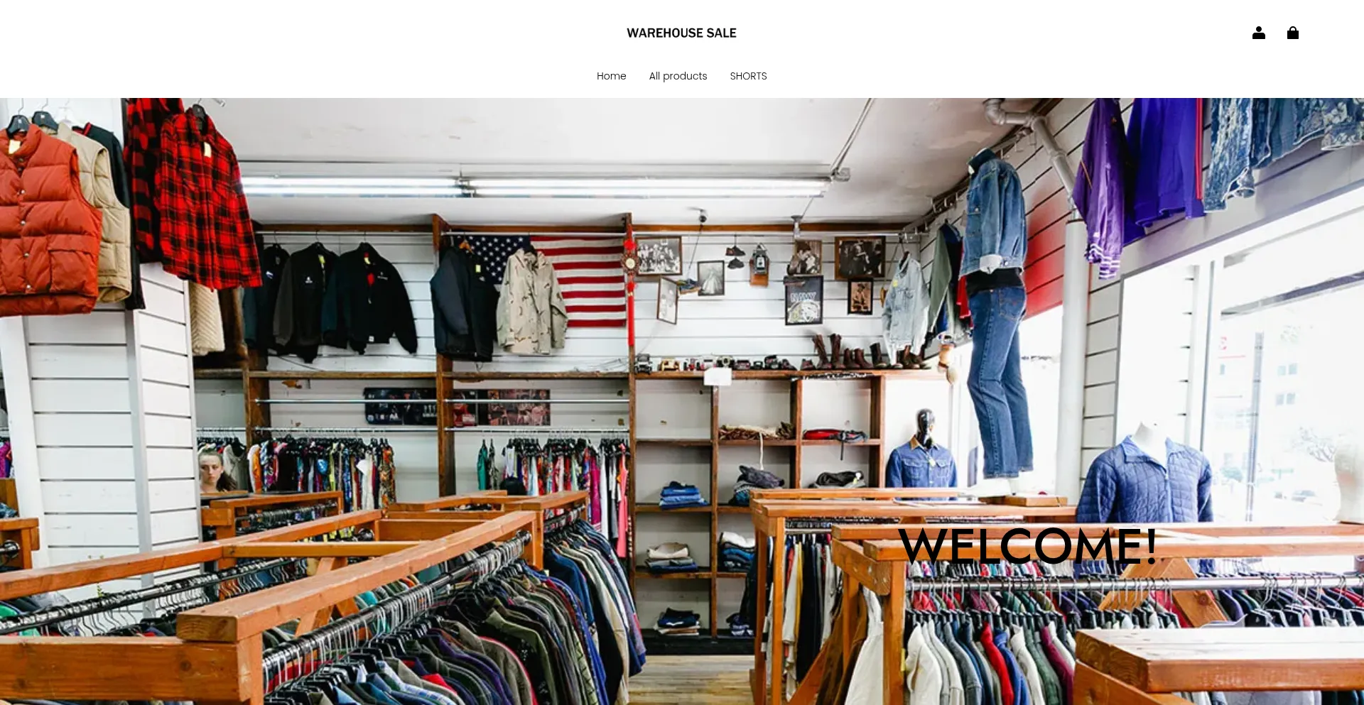 Website screenshot of Outletonline.shop
