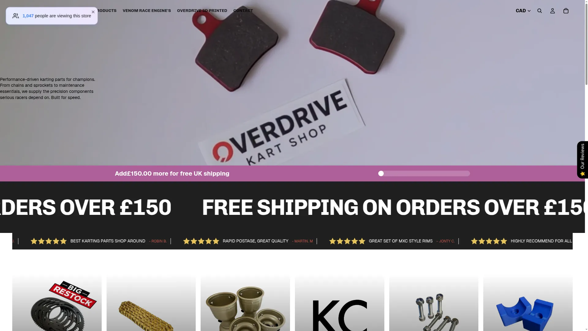 Overdrivekartshop.com