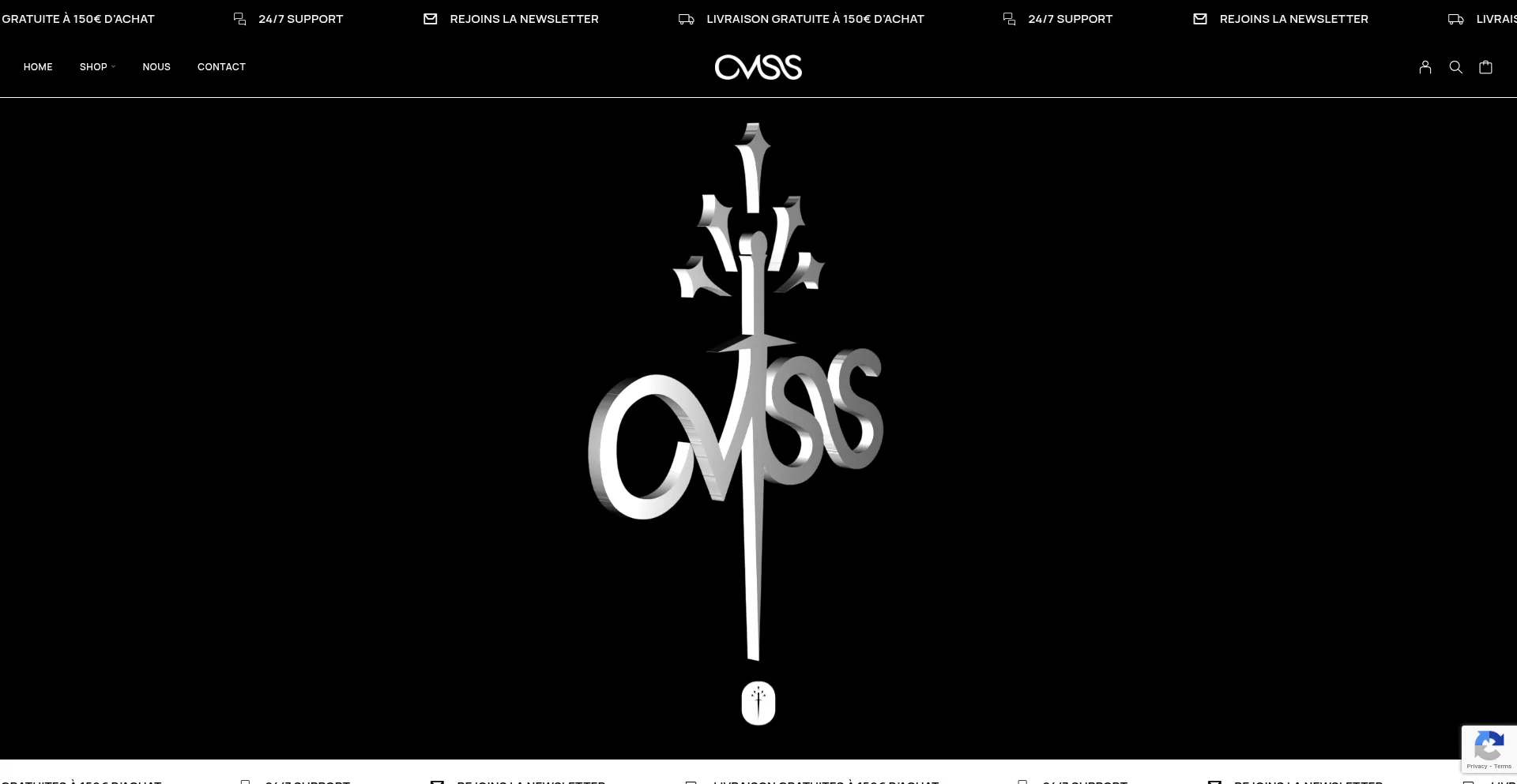 Website screenshot of Ovss.fr