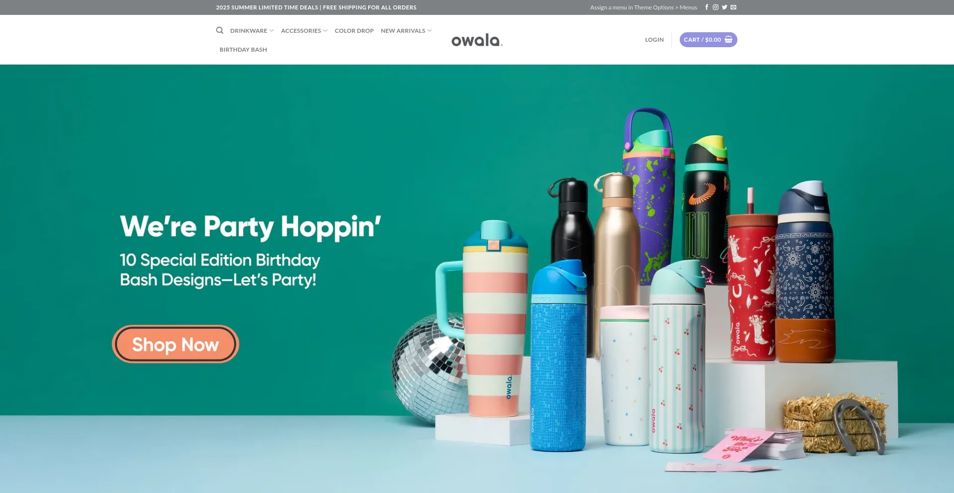 Website screenshot of Owsiplife.com