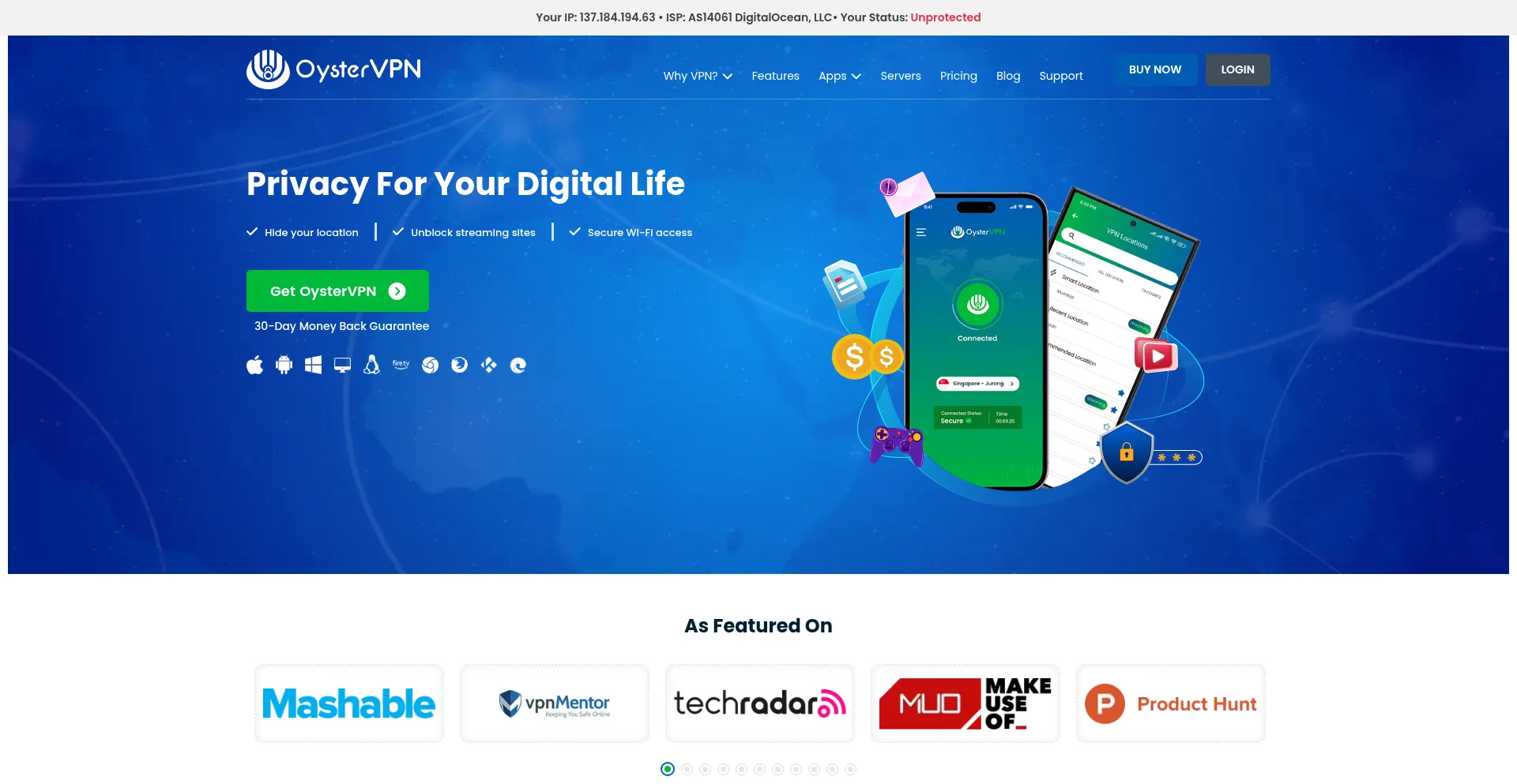 Oystervpn.com