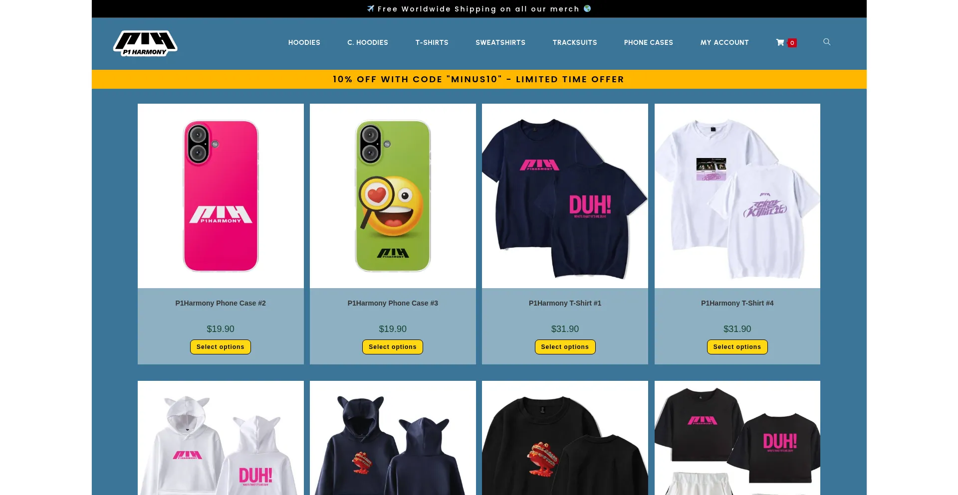 P1harmonymerch.com