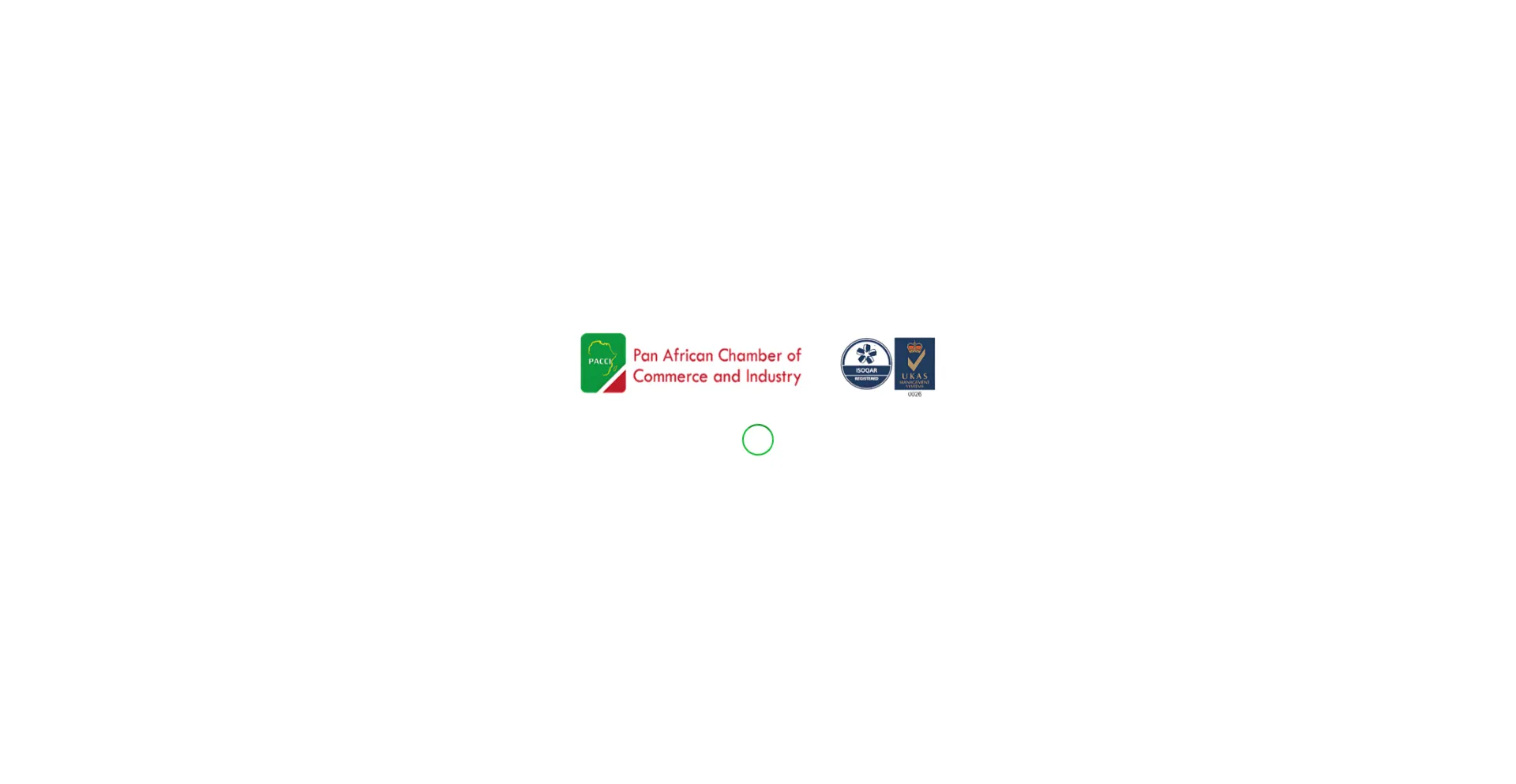 Website screenshot of Pacci.org