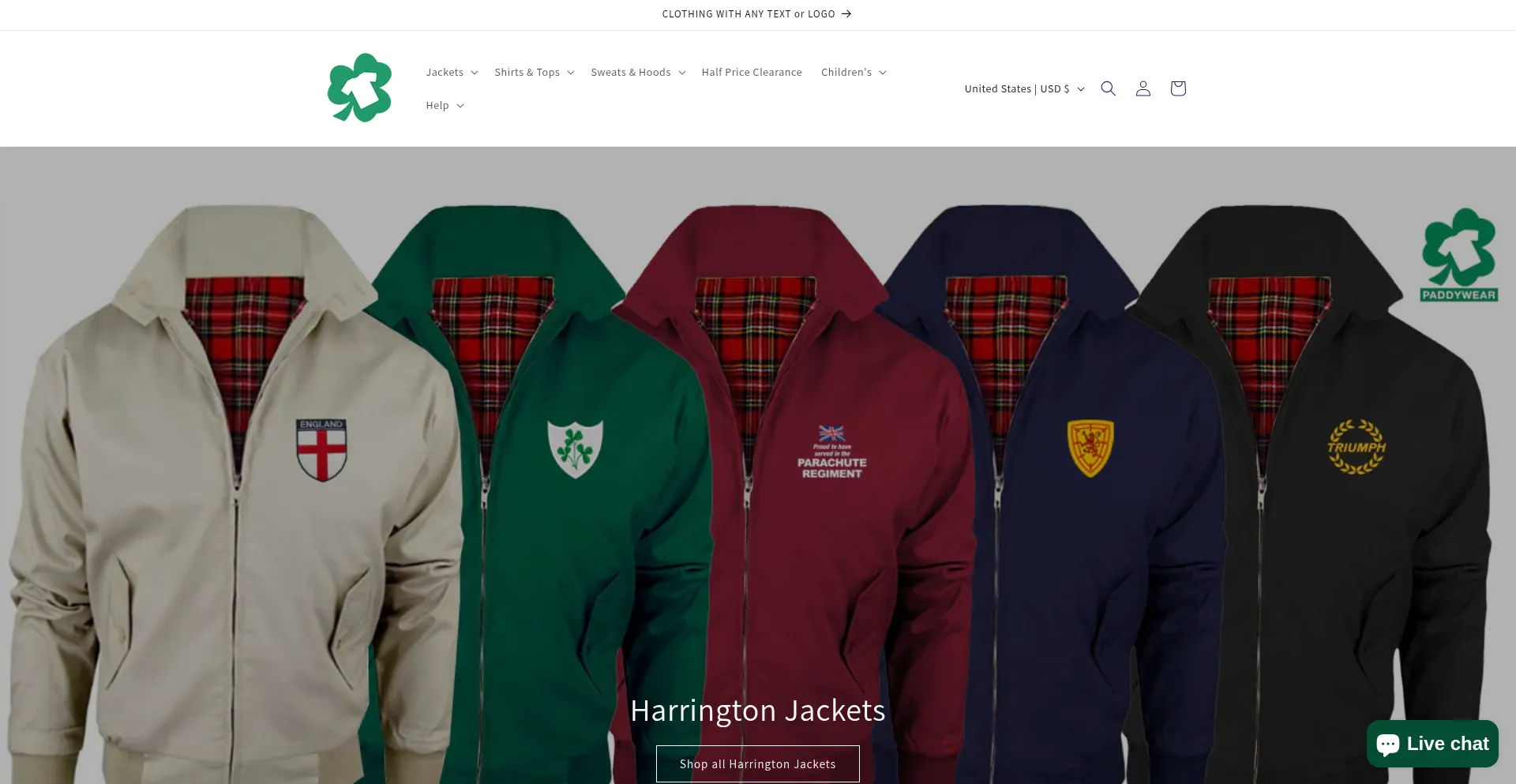 Paddywear.co.uk